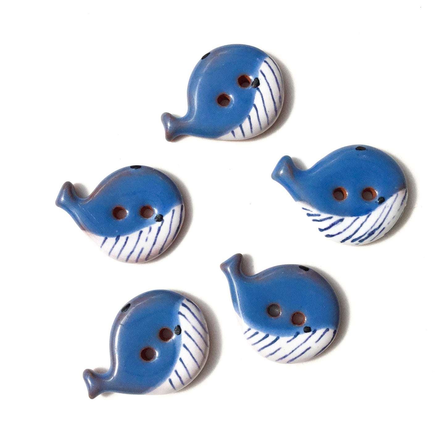 Whale Buttons 3/4"