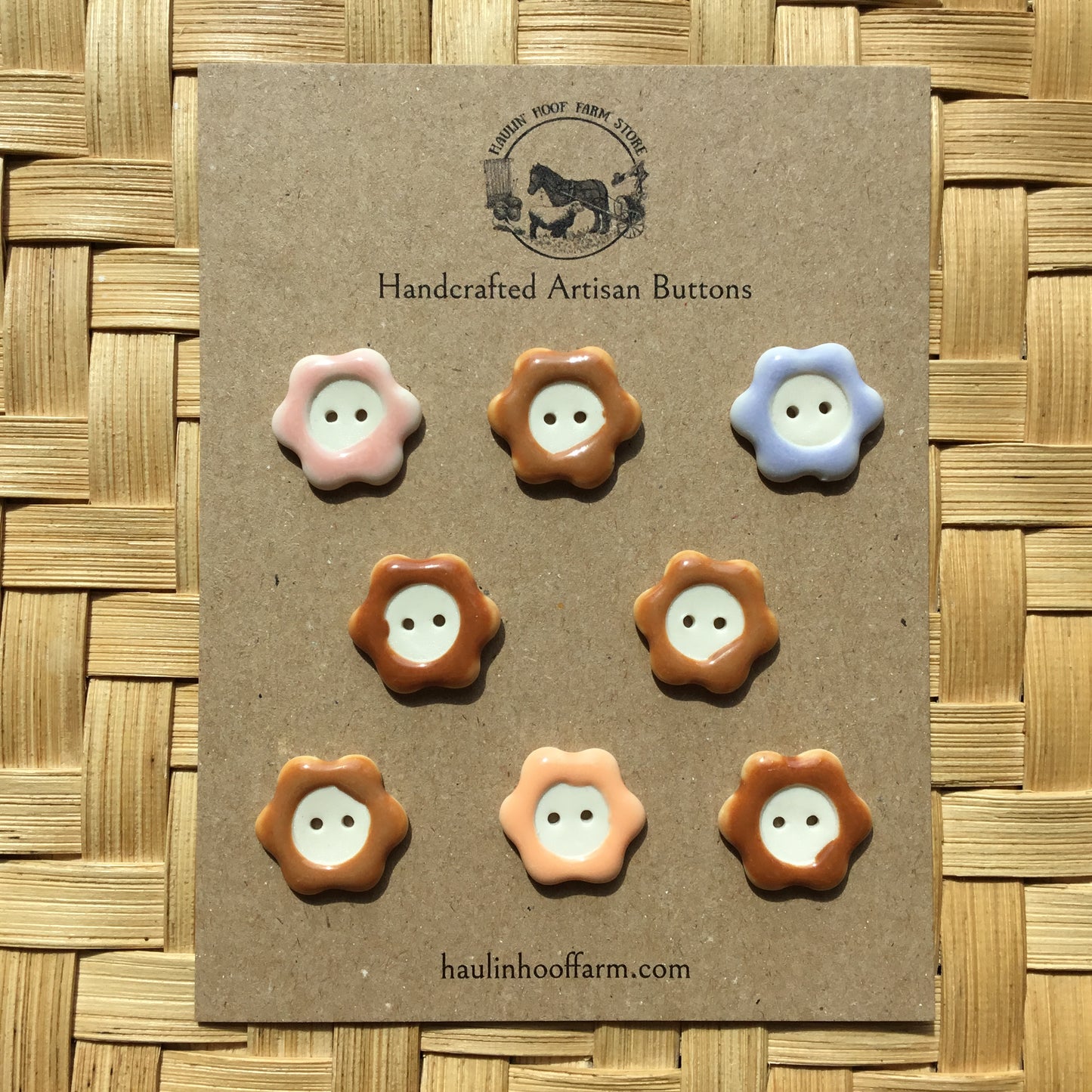 Mixed Ceramic Button Discount Packs
