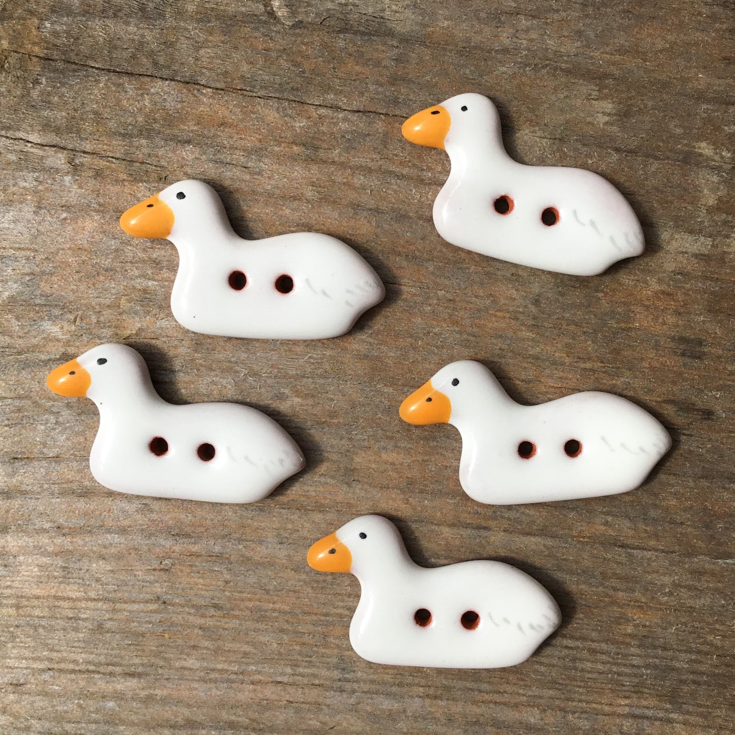 Duck Buttons - Mallard & Pekin