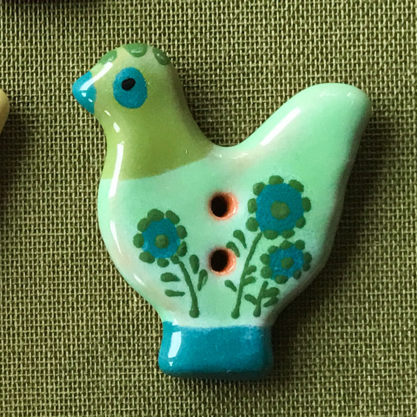 Sitting Pretty Hens Button Collection 1-1/4"
