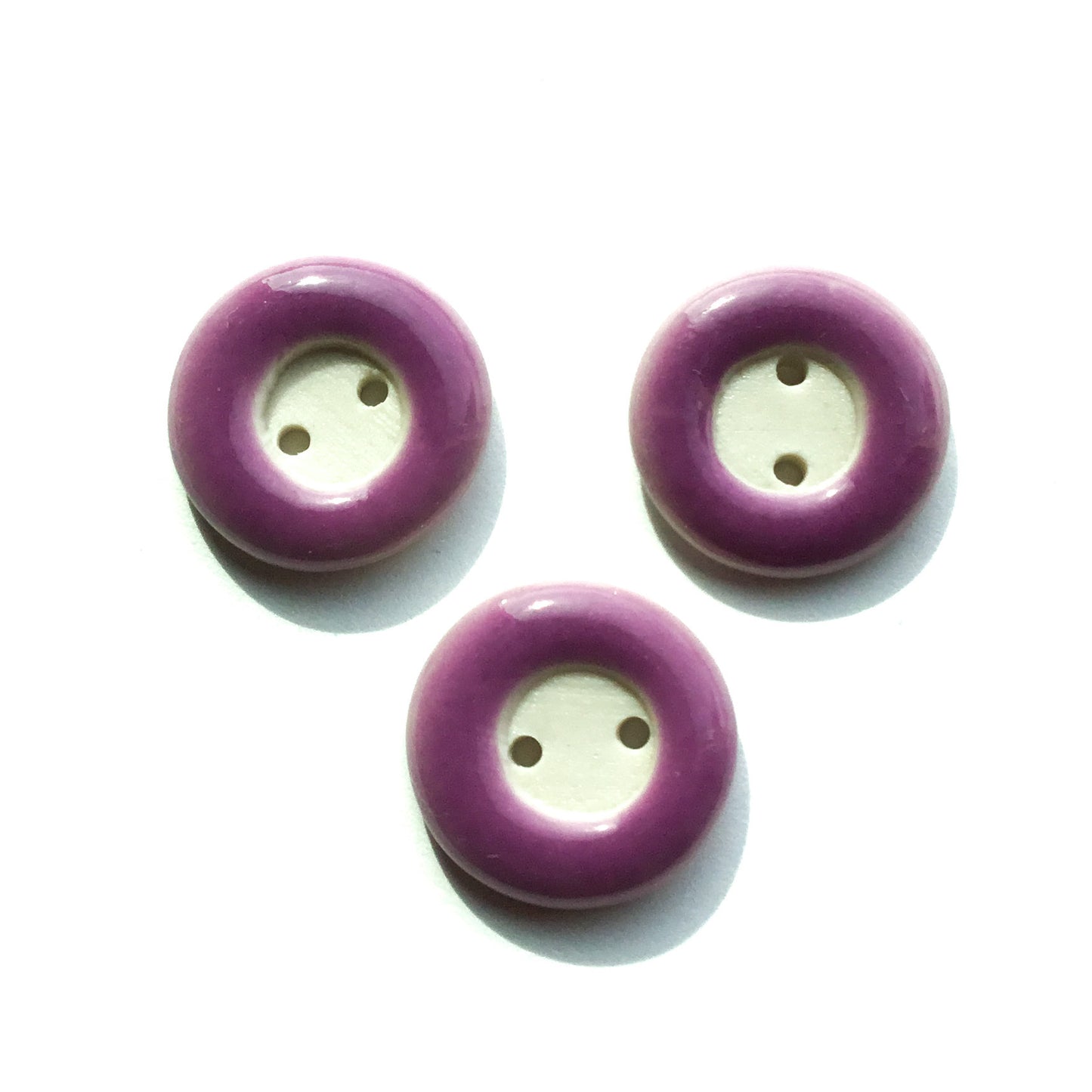 COLOR LOOP Porcelain Button 3/4"