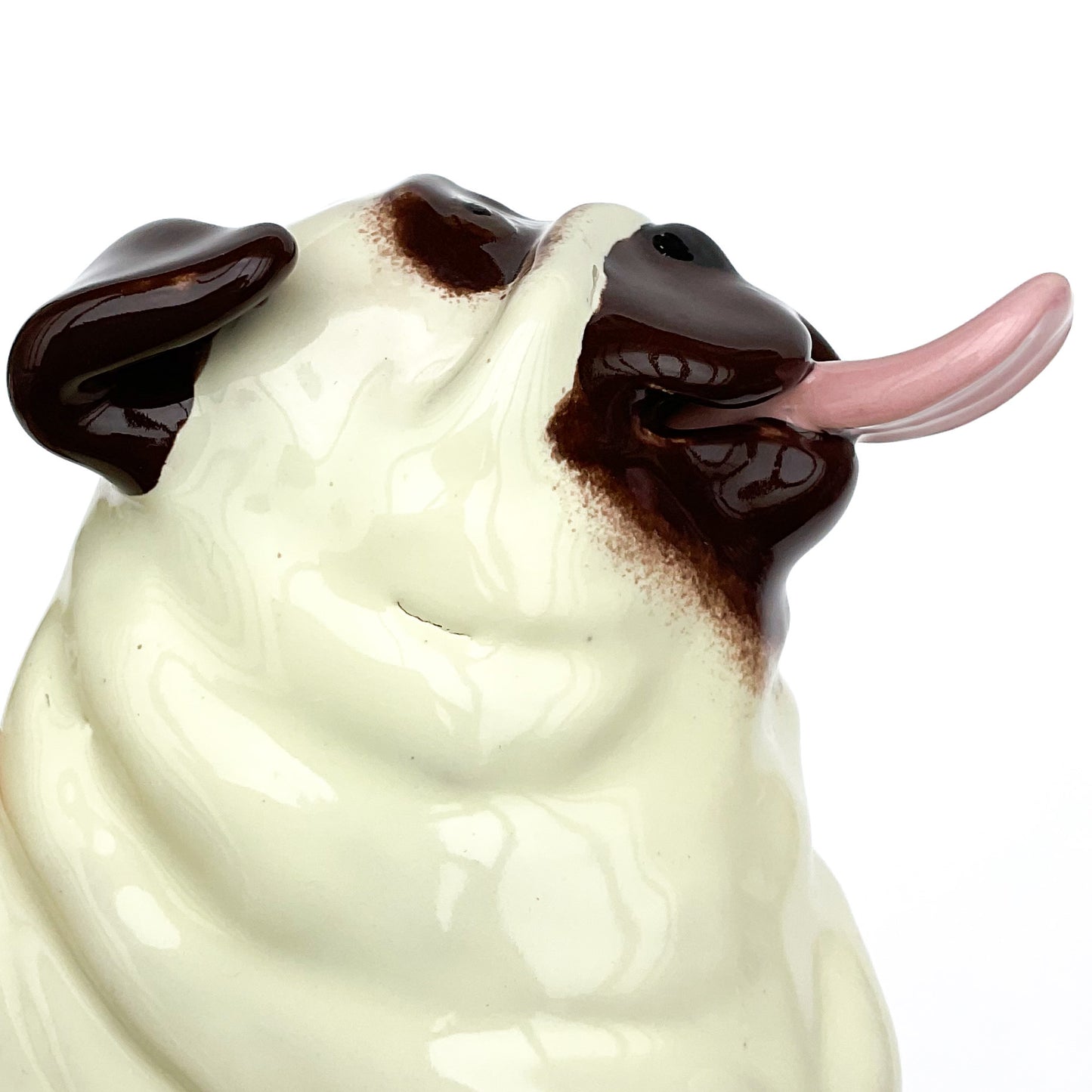 Pug Dog Planter - Ceramic Dog Plant Pot