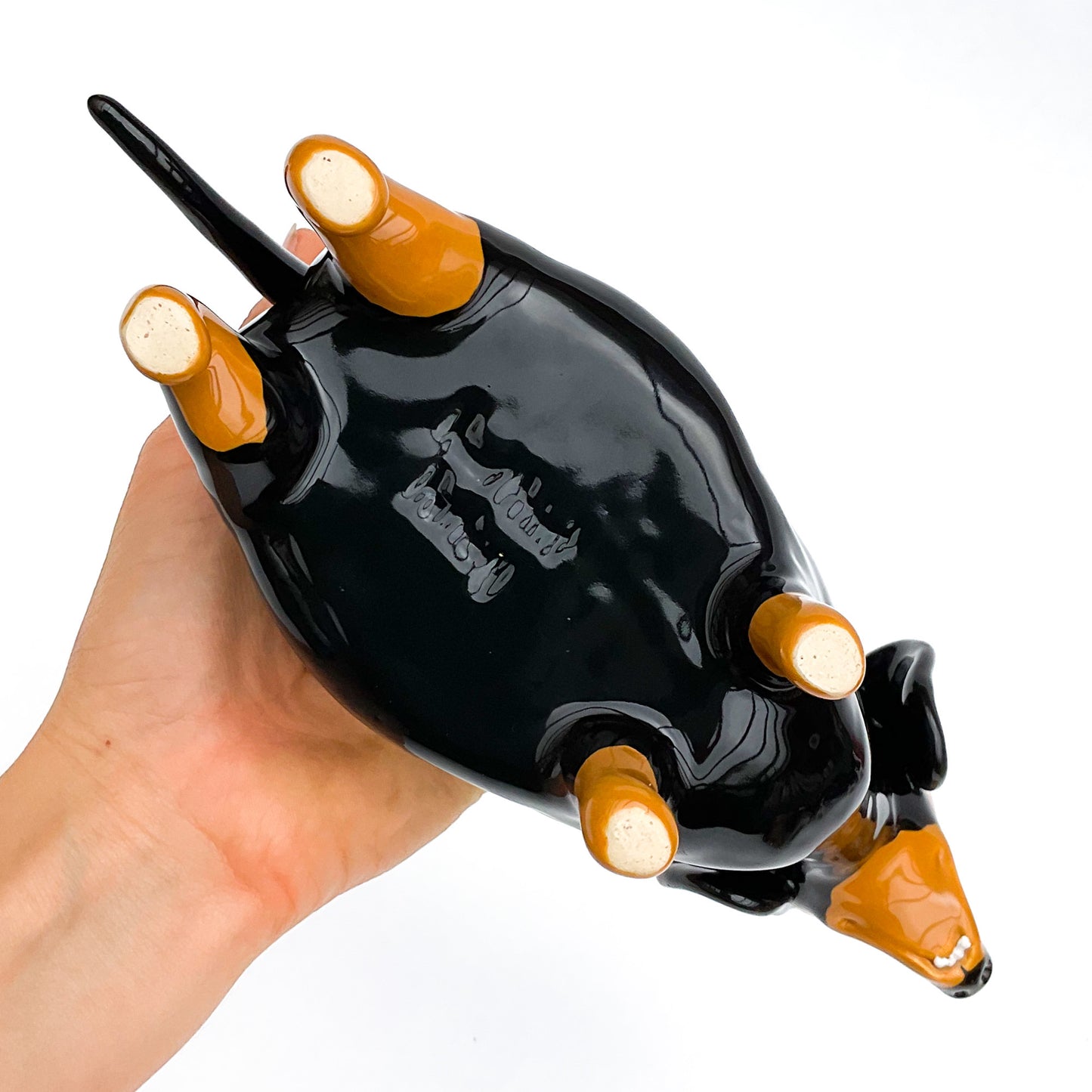 Dachshund Dog Planter - Ceramic Dog Plant Pot