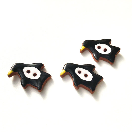 Penguin Buttons 5/8” x 3/16”