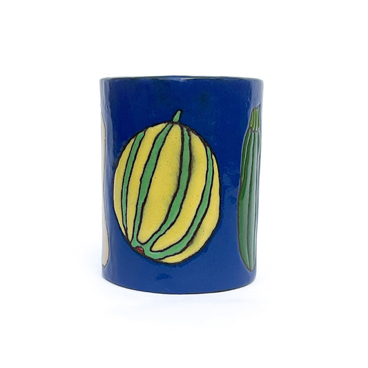 Garden Harvest - Black Clay Crock