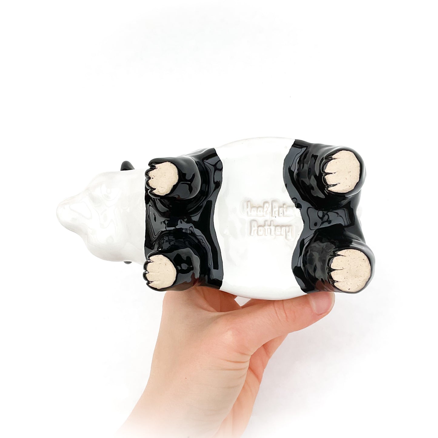 Giant Panda Pot - Ceramic Panda Bear Planter