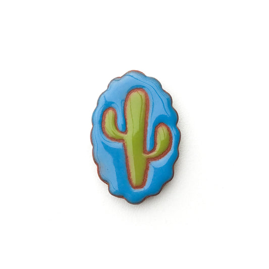 Ceramic Needle Minder - Southwestern & Succulents