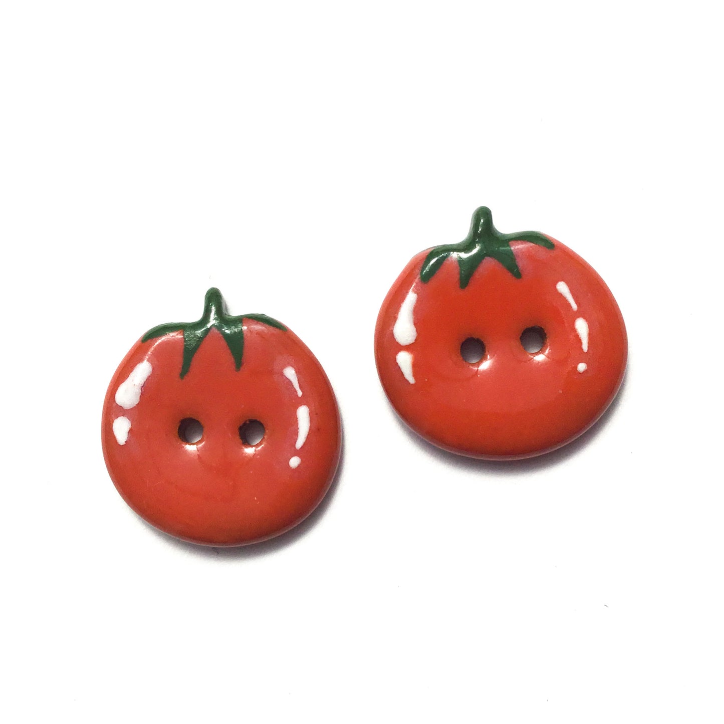 Tomato Buttons  7/8”