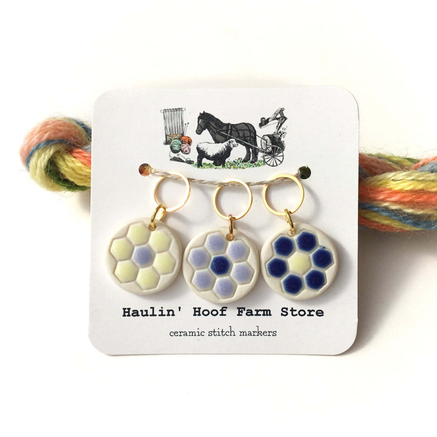 Grandma's Flower Garden Stitch Marker Sets