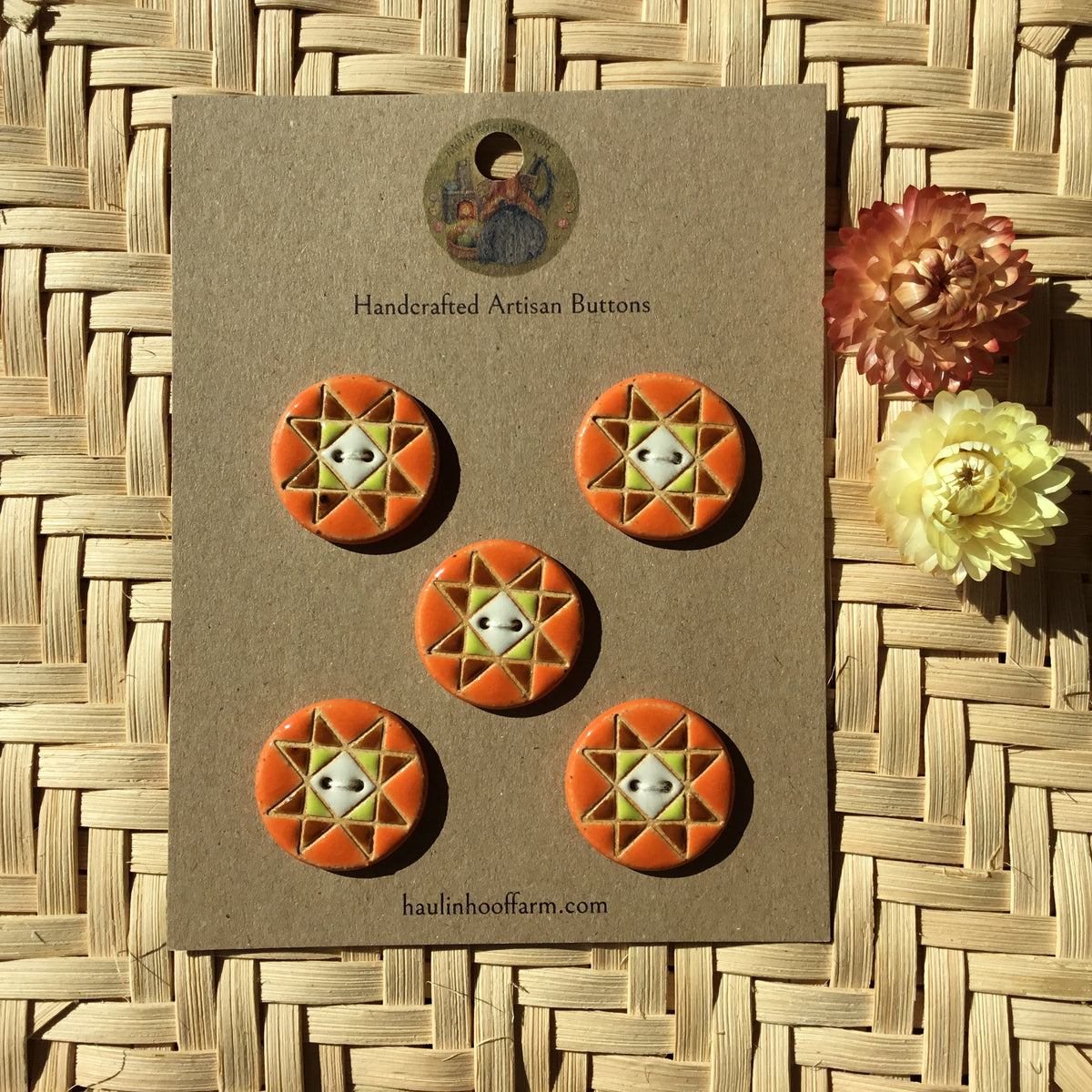 Ohio Star Quilt Button Packs