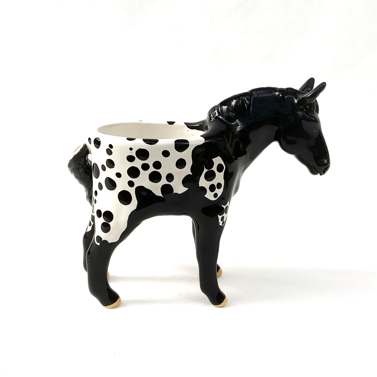 Appaloosa Horse Pot