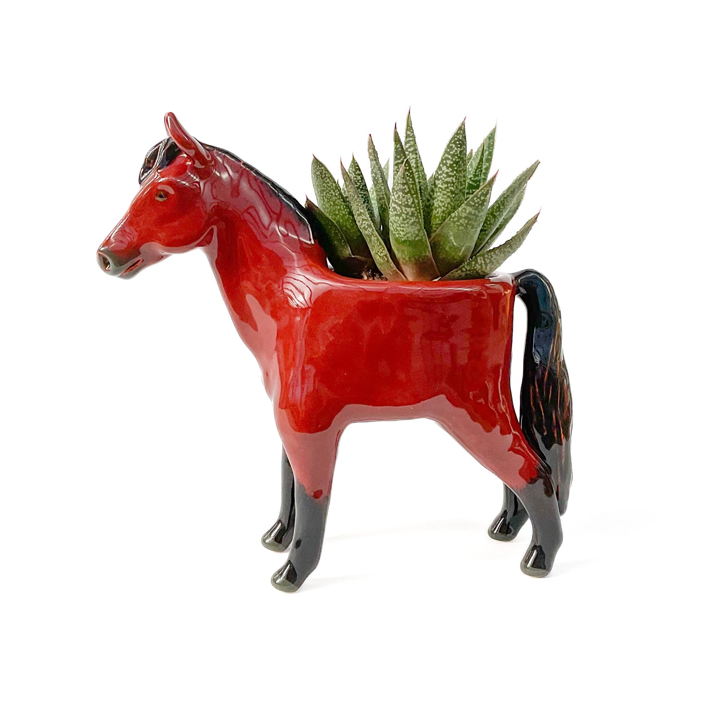 Morgan Horse Pot