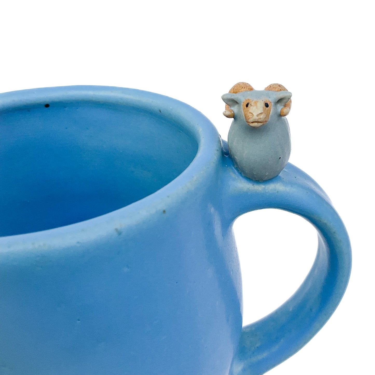 Stoneware Ram Mug - 13 ounce Ceramic Mug