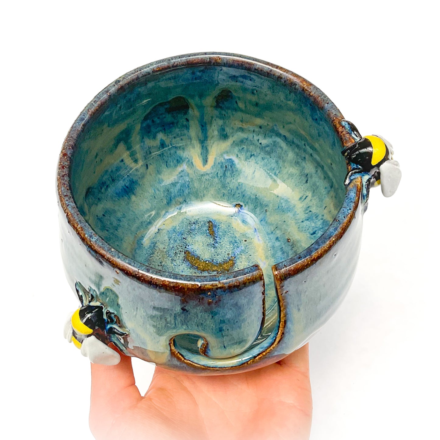 Bumblebees Yarn Bowl