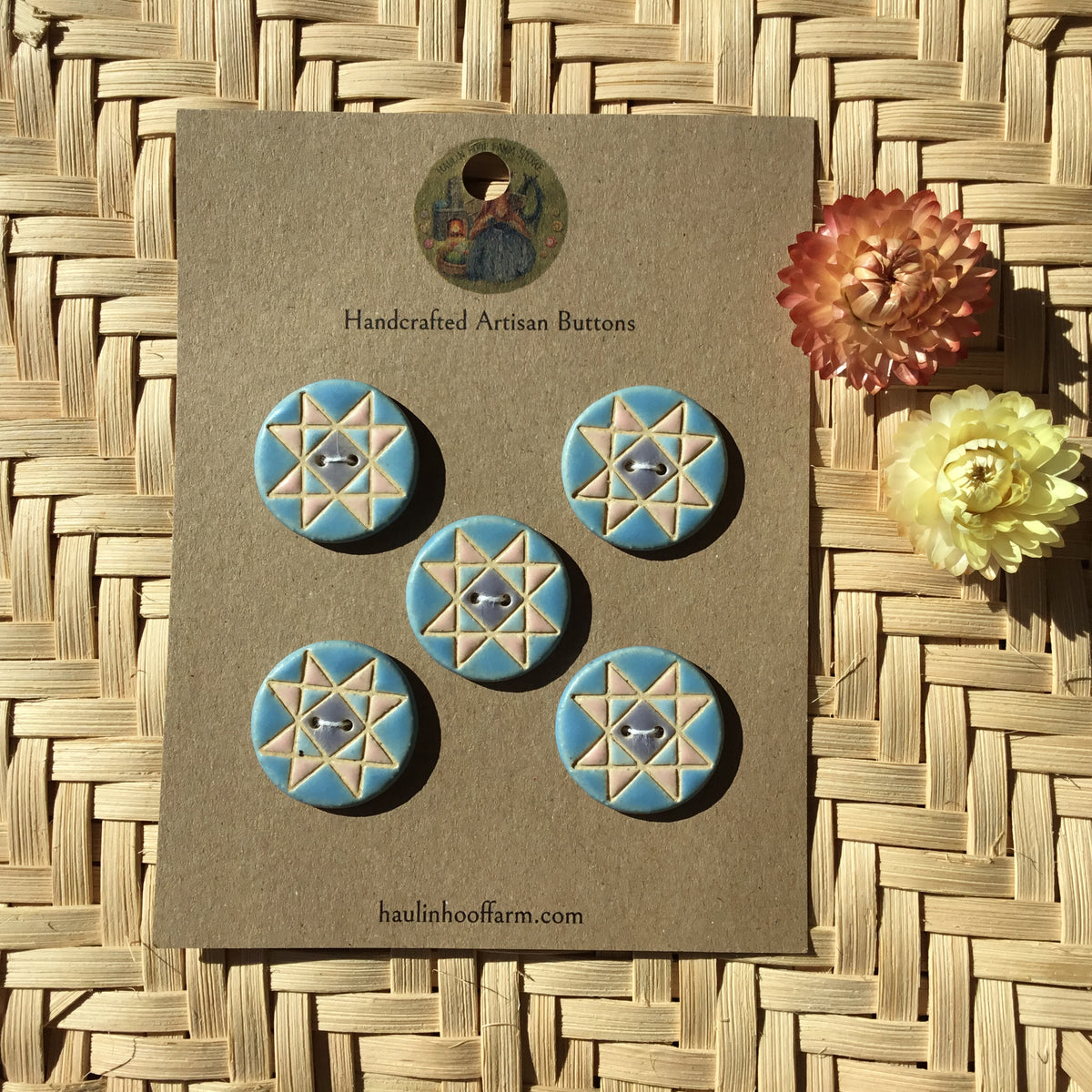 Ohio Star Quilt Button Packs