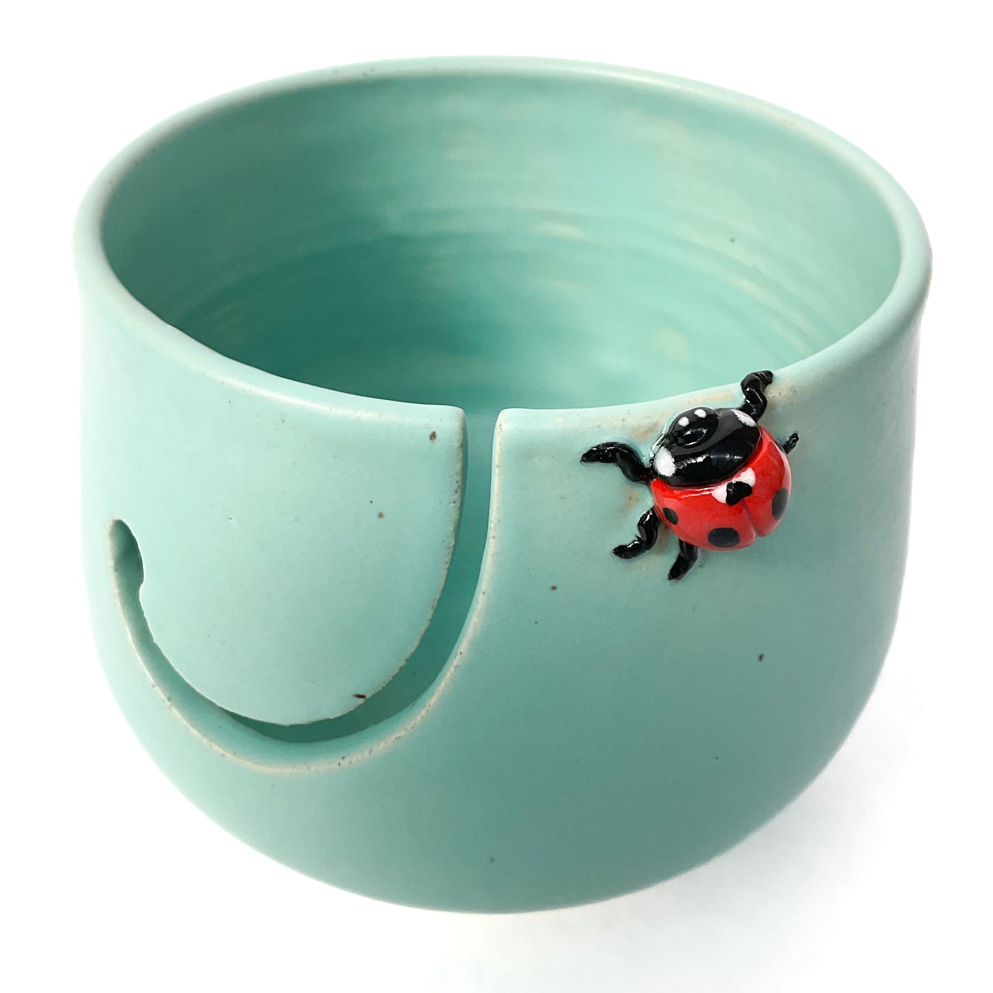 Ladybug Yarn Bowl