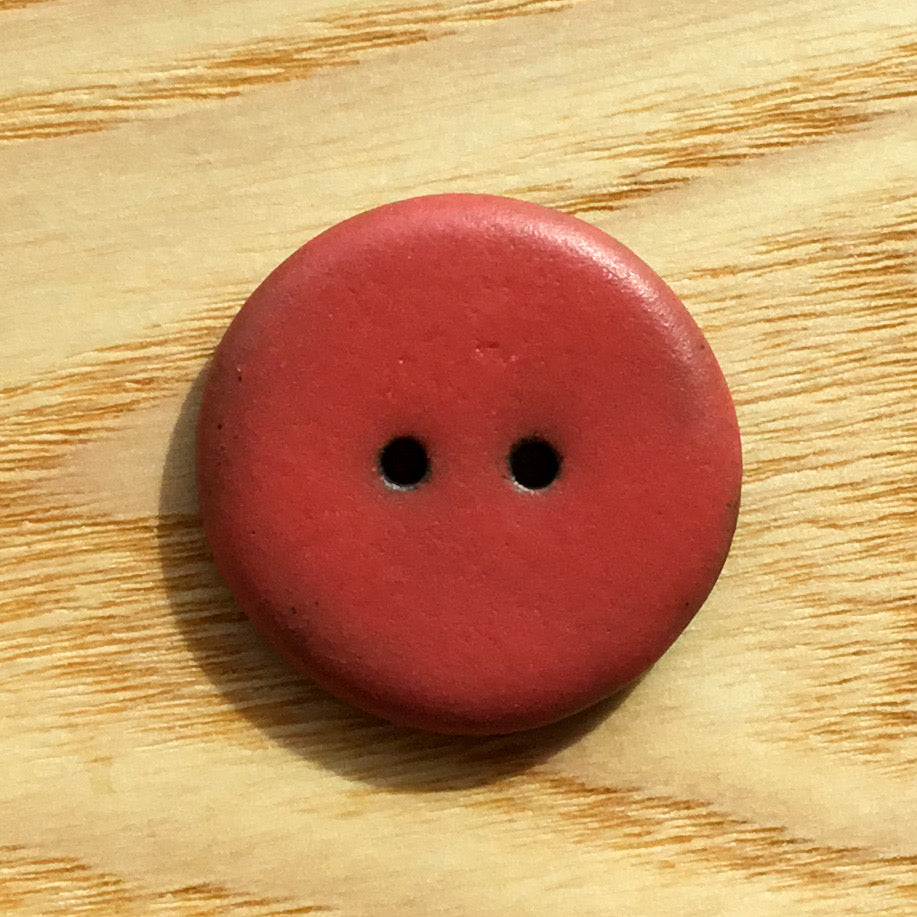 Assorted Colors MATTE Black Clay Buttons  1"