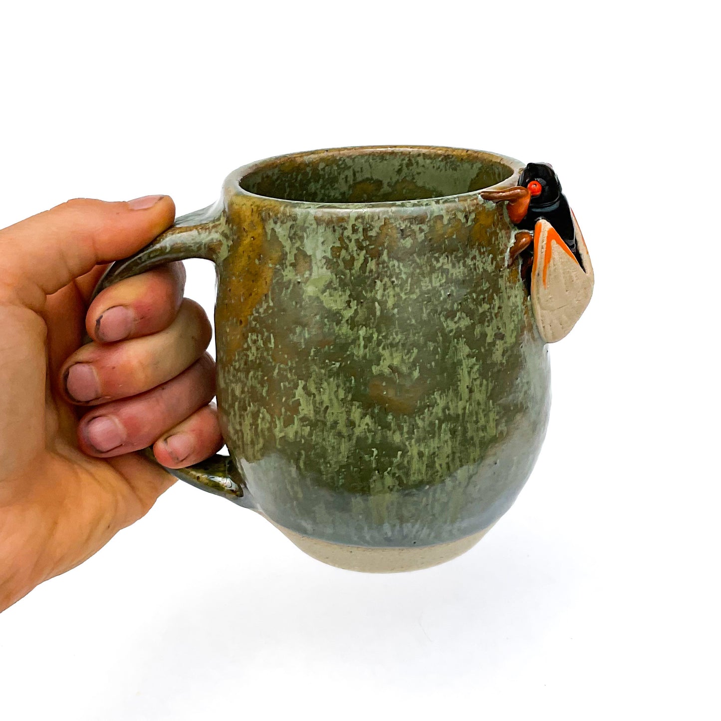 Cicada Mug - Mossy Green 16 oz