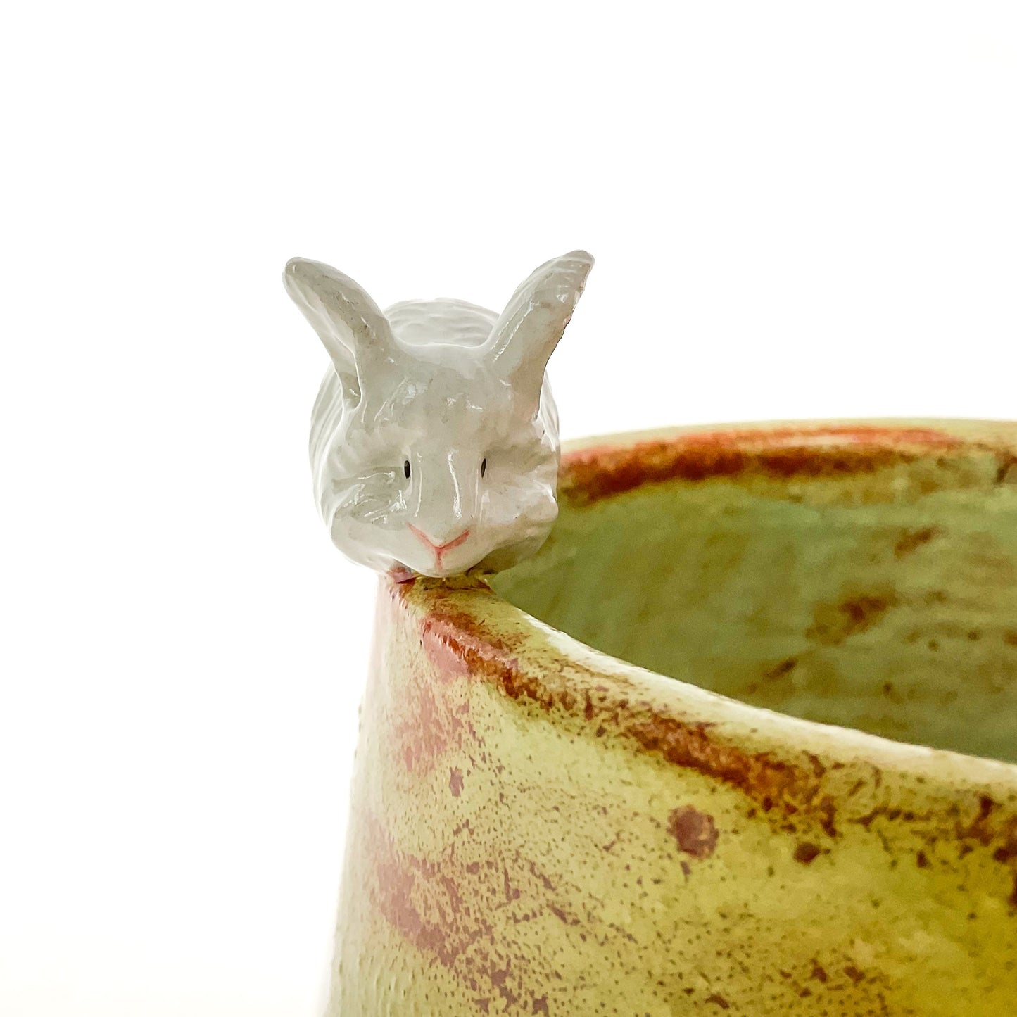 Angora Rabbit Yarn Bowl