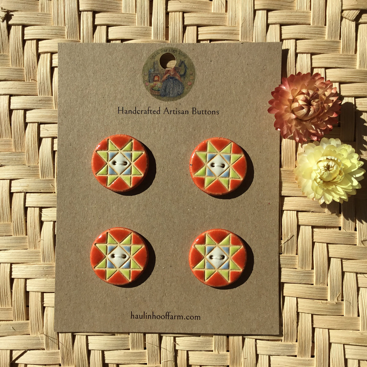 Ohio Star Quilt Button Packs