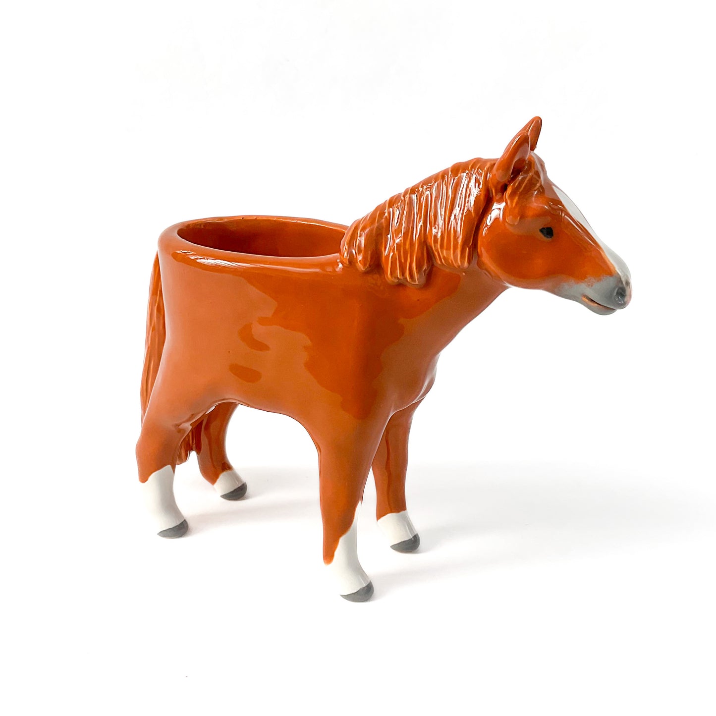 Chestnut Quarter Horse Pot