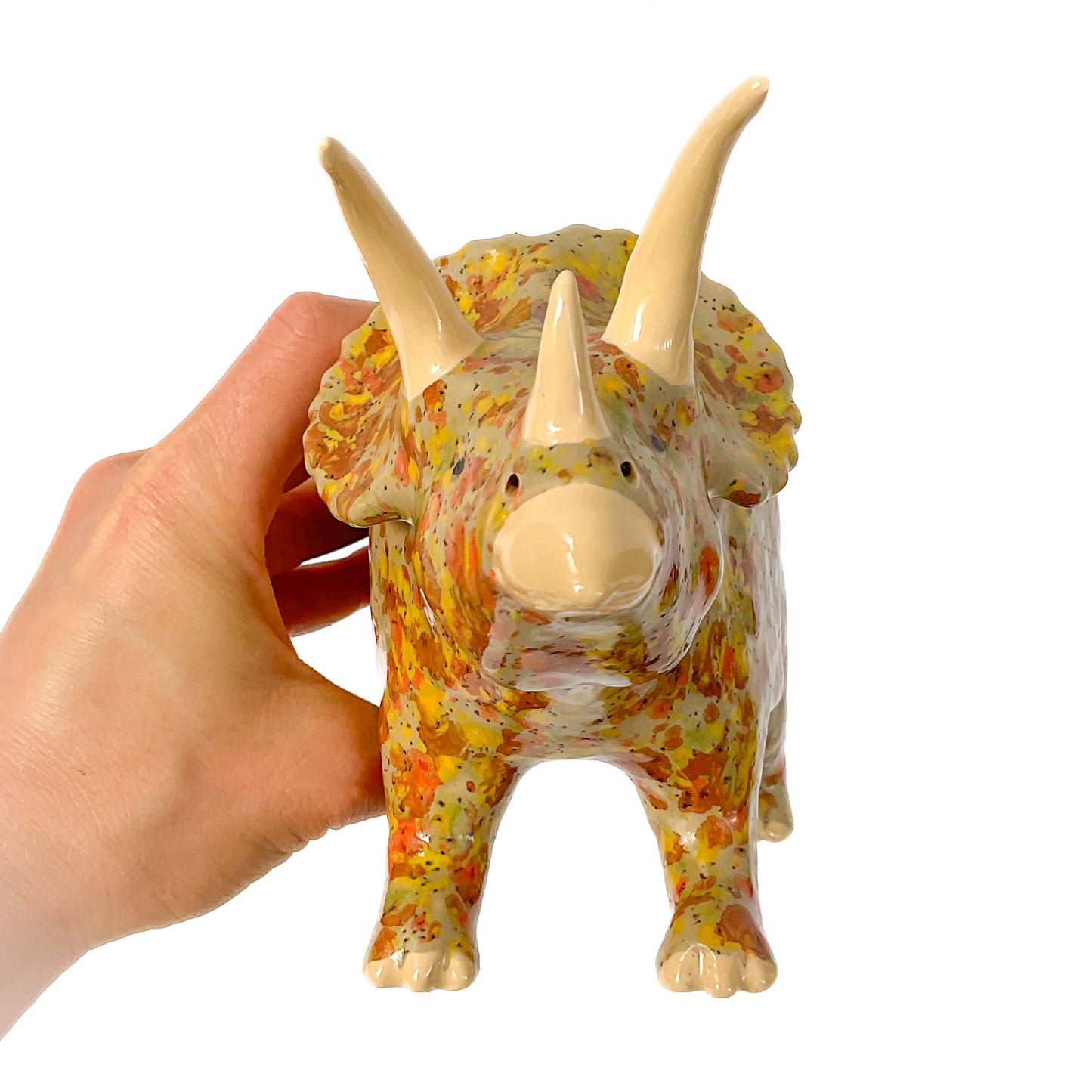 Triceratops Dinosaur Planter - Dinosaur Succulent Planter