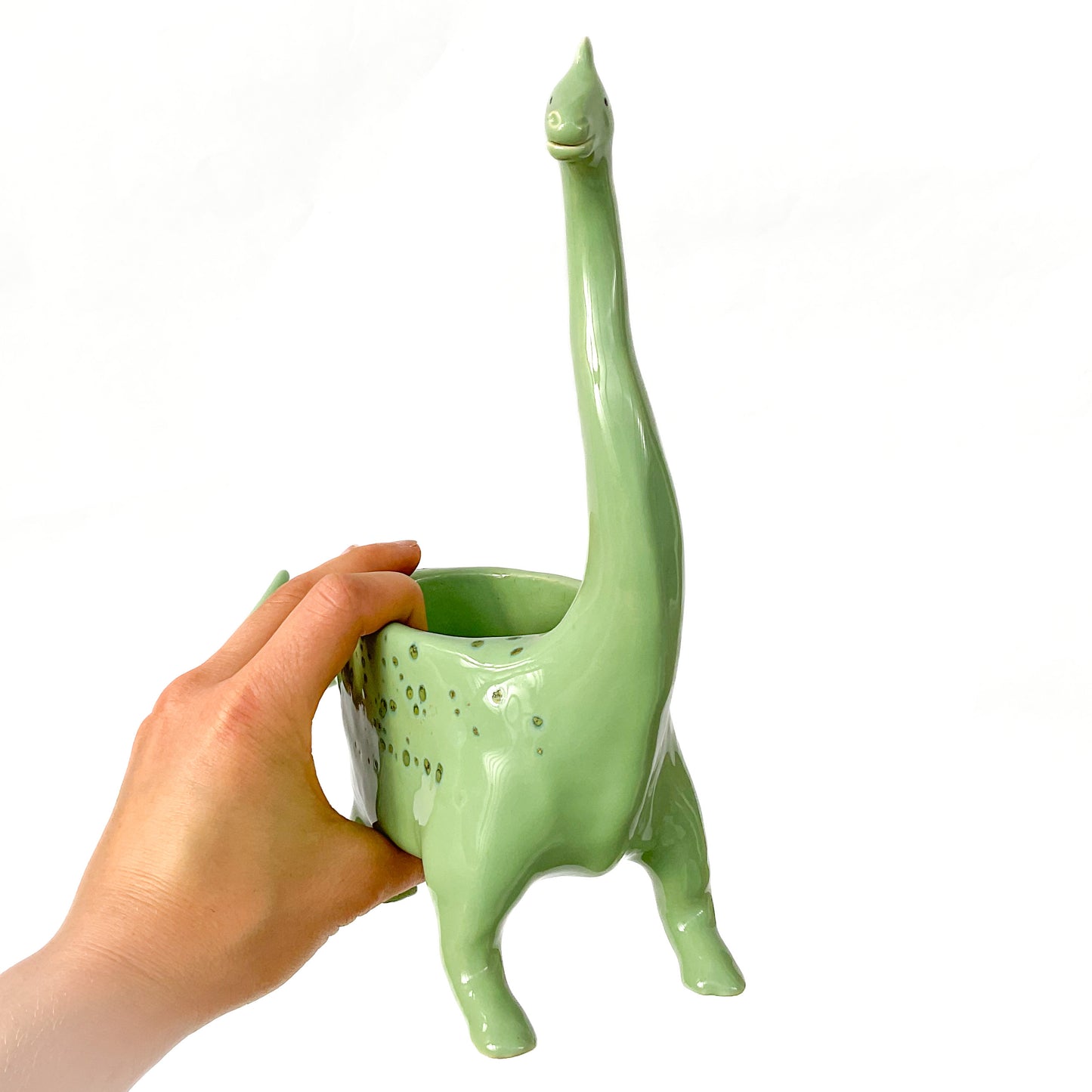 Brachiosaurus Dinosaur Planter - Dinosaur Succulent Planter