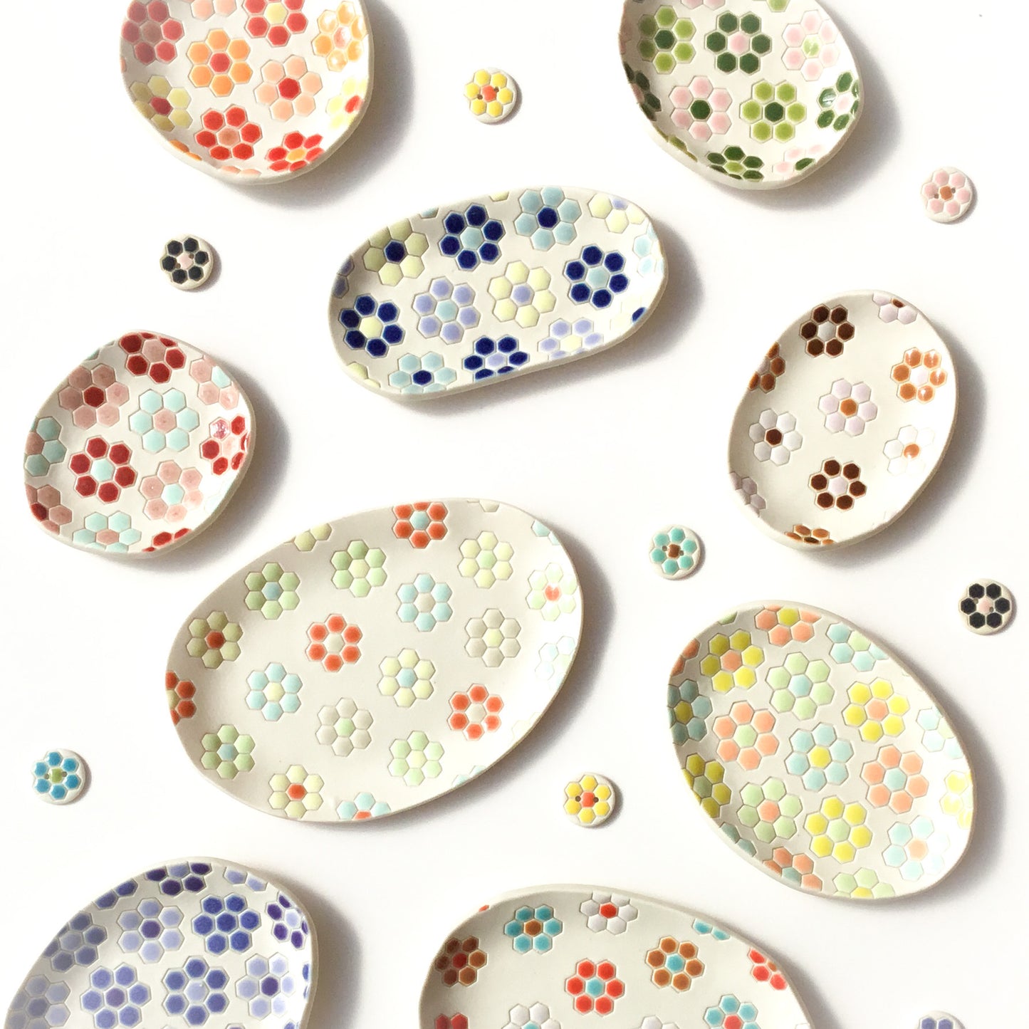 Grandma’s Flower Garden Limited Edition Notion Dishes