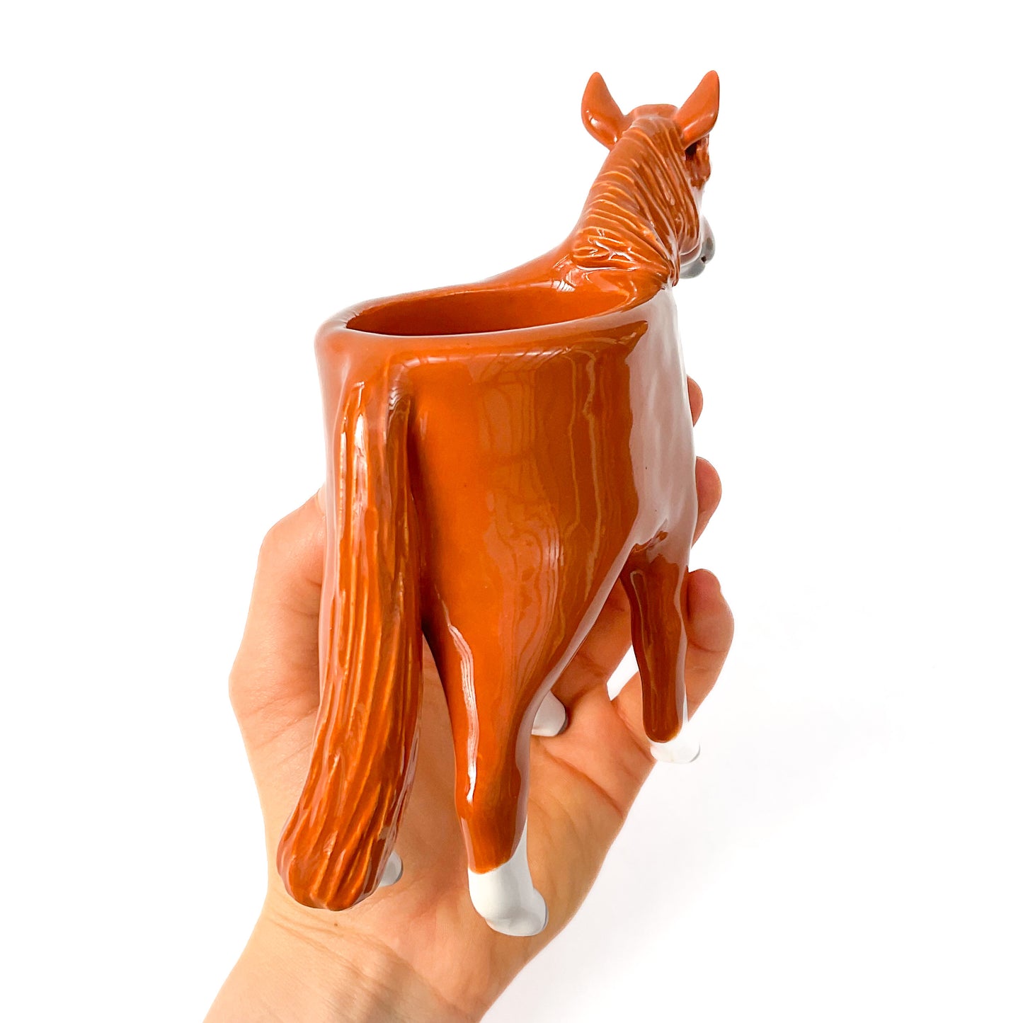 Chestnut Quarter Horse Pot