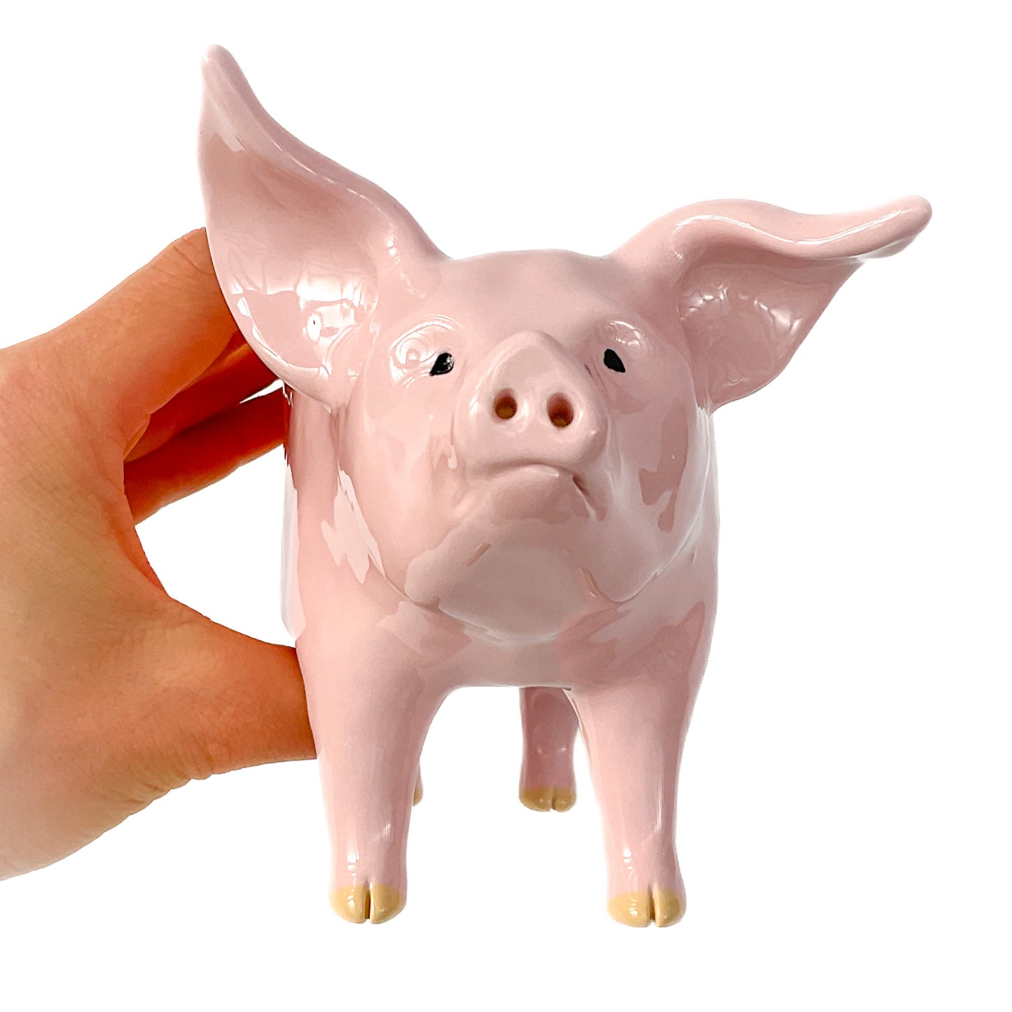 Pink Yorkshire Pig Pot