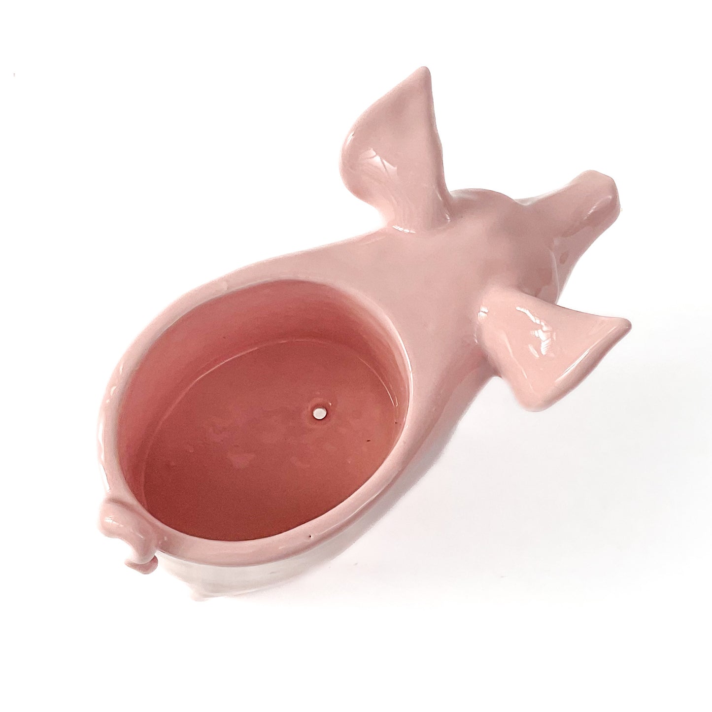 Pink Yorkshire Pig Pot