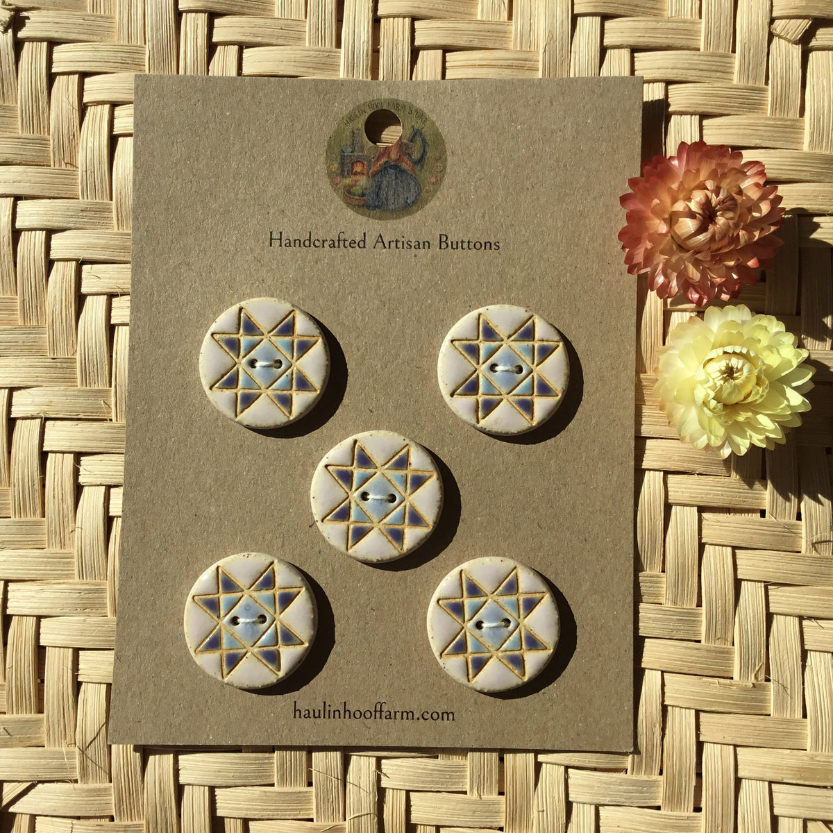 Ohio Star Quilt Button Packs
