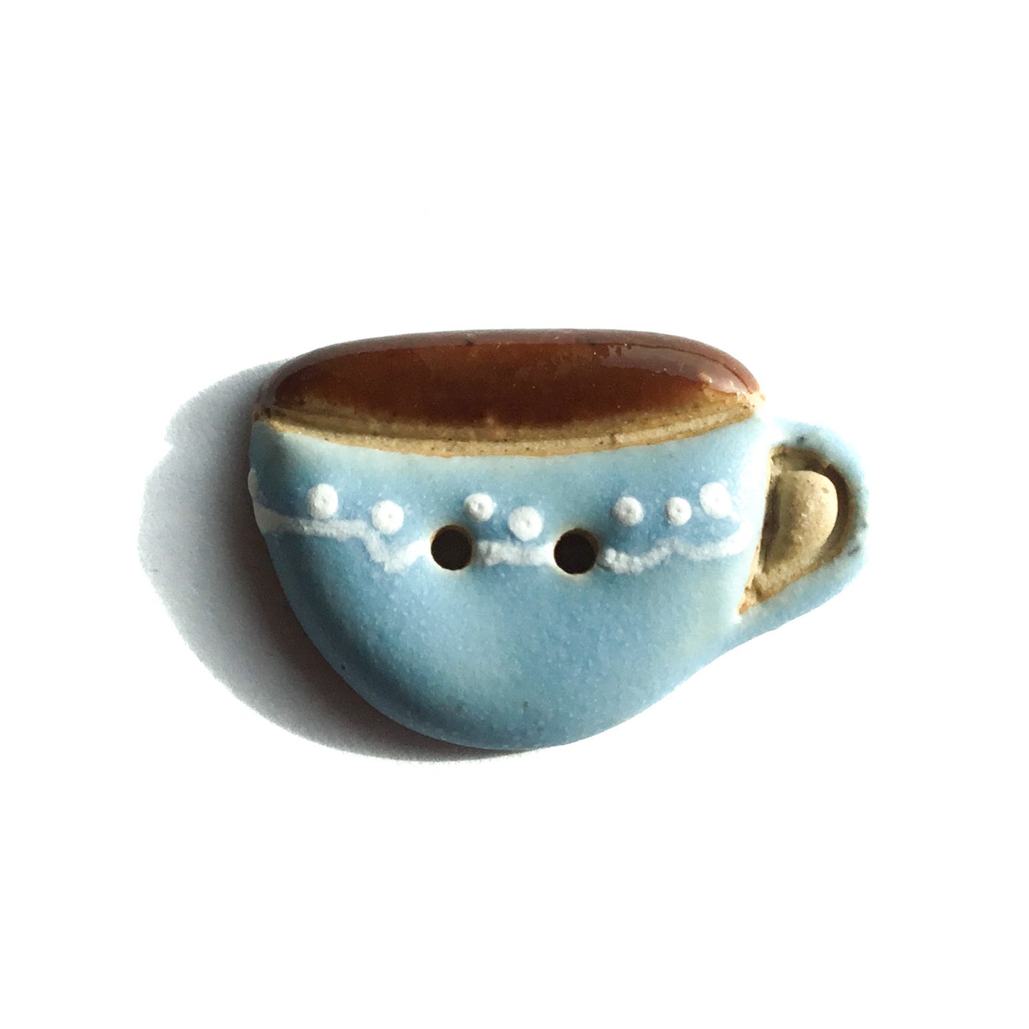 Stoneware Mug Buttons 3/4” x 1-1/8”