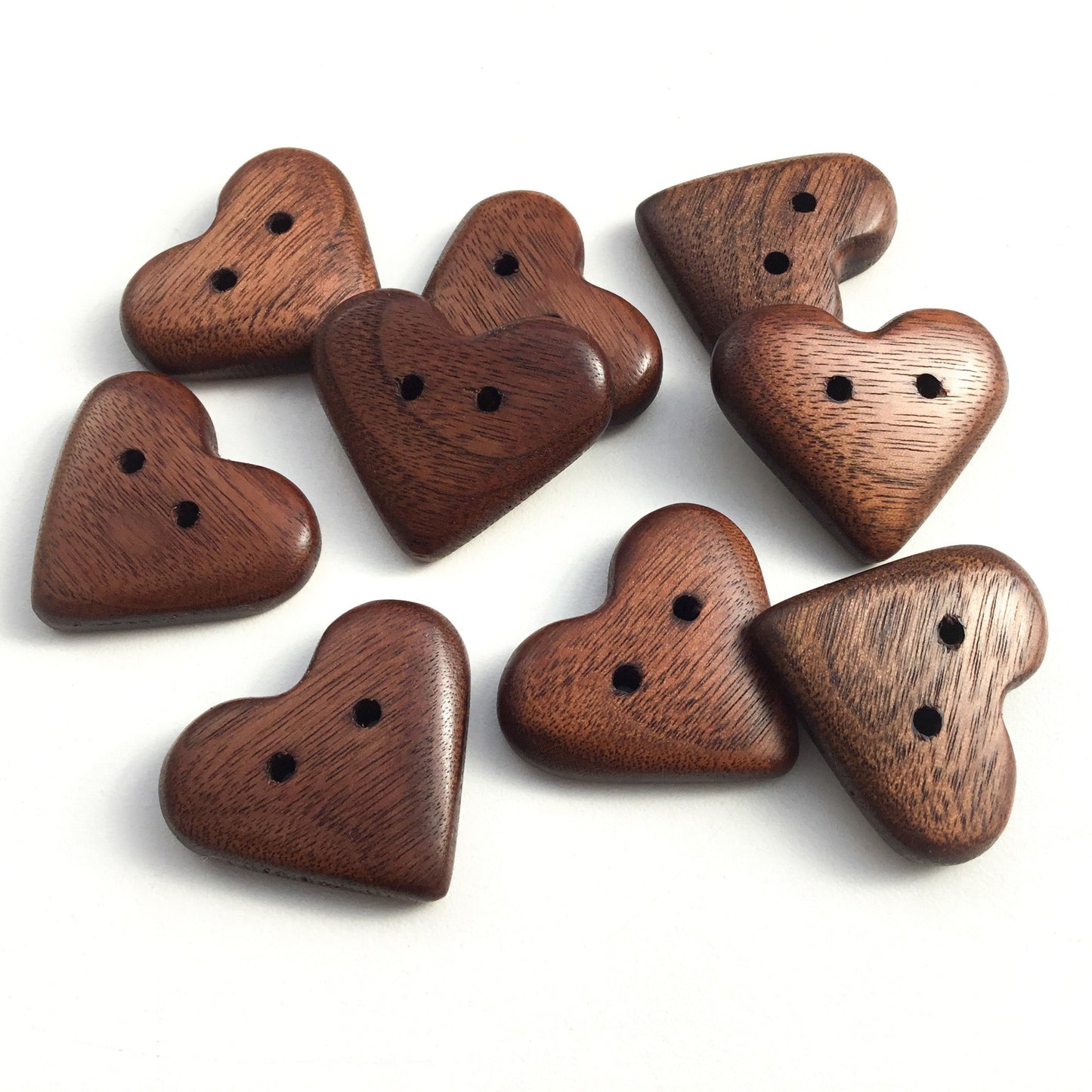 Chunky Black Walnut Heart Bundle -  Six Single Packs