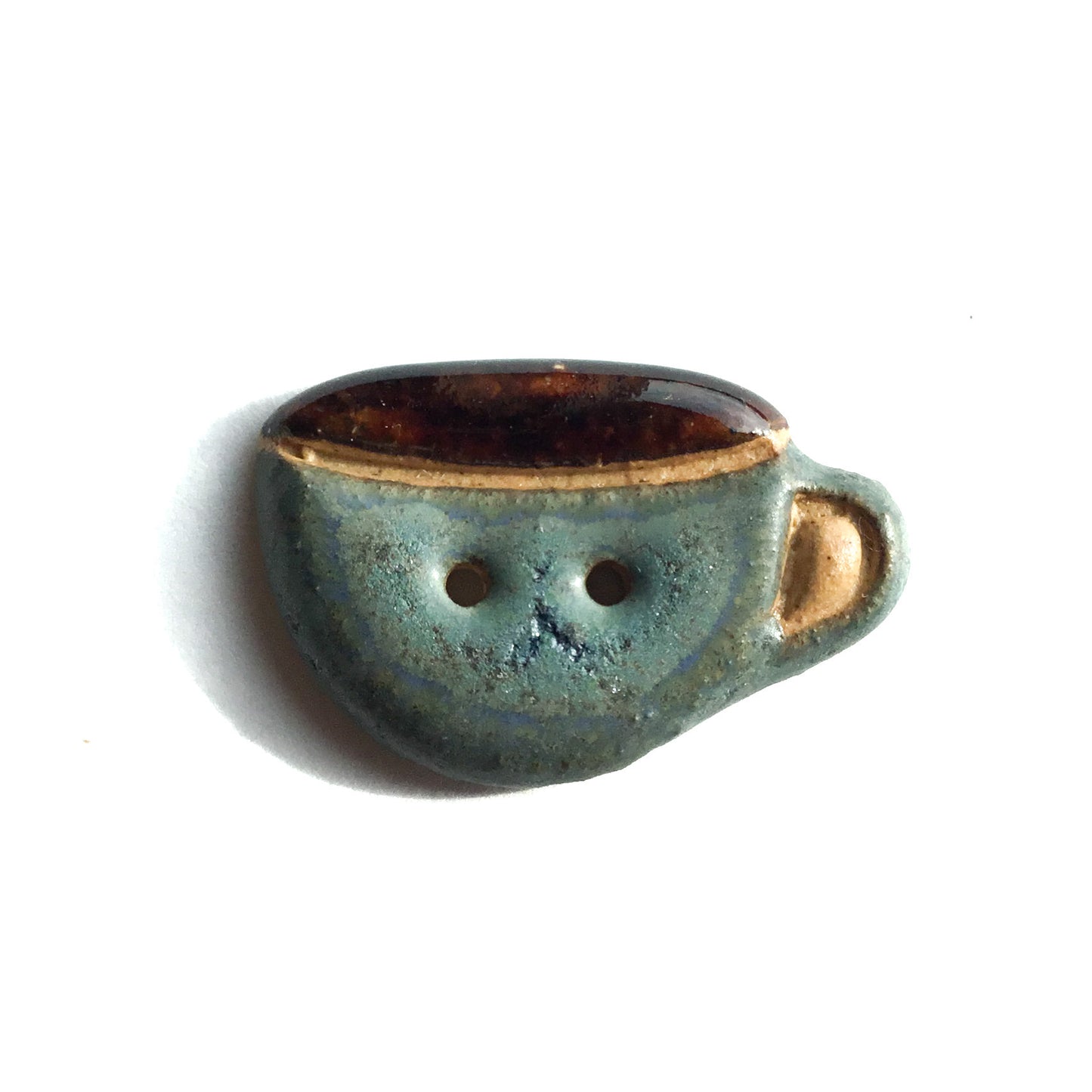 Stoneware Mug Buttons 3/4” x 1-1/8”