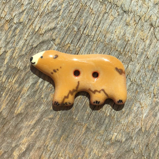 Bear Buttons  11/16" x 1-1/4”