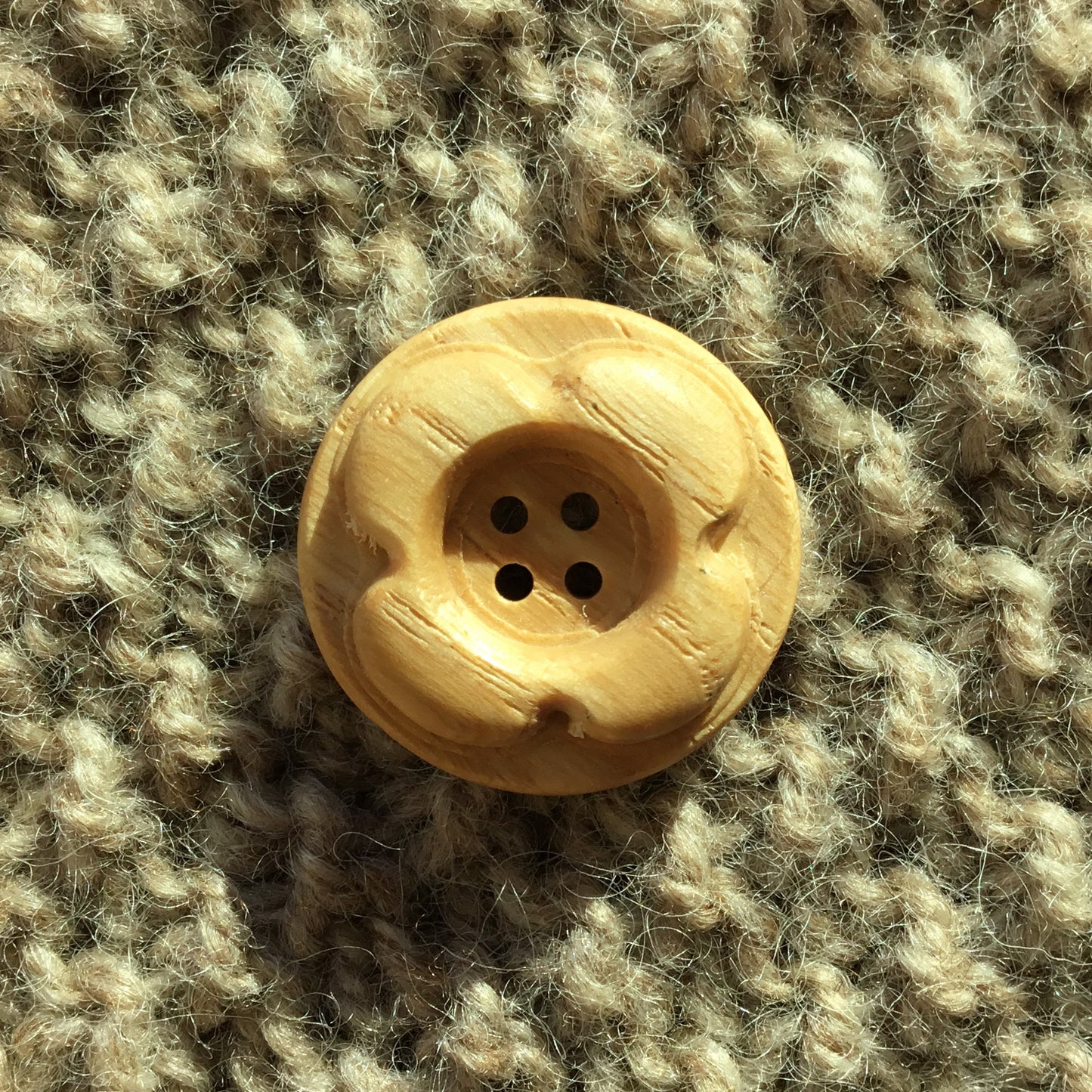 ‘Forest Flowers’ Wooden Buttons  1”