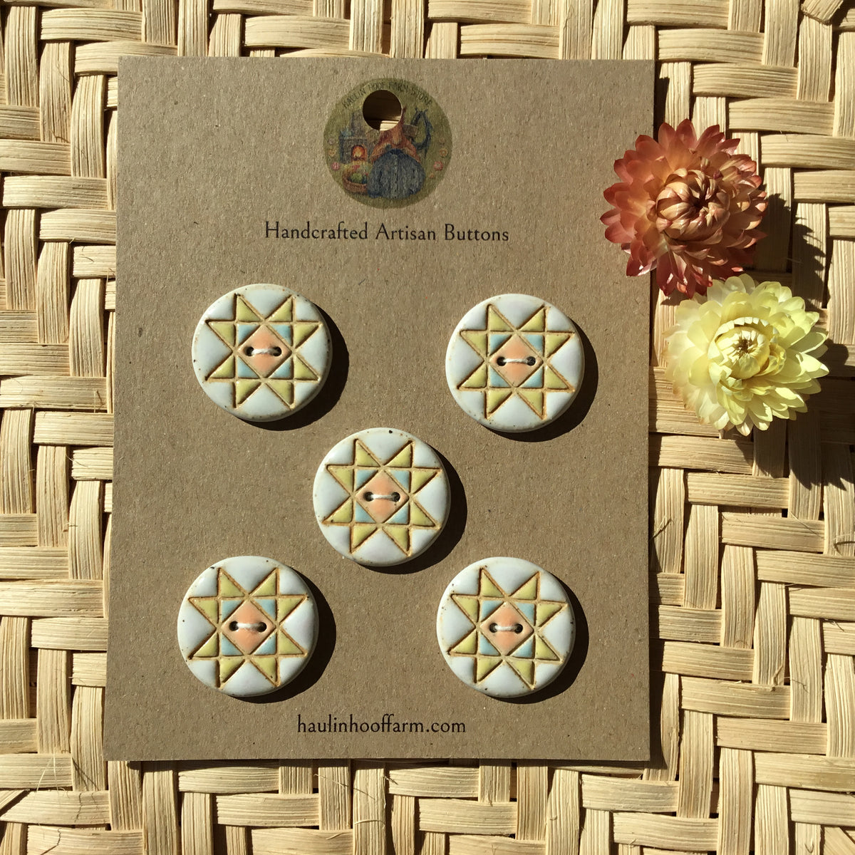 Ohio Star Quilt Button Packs