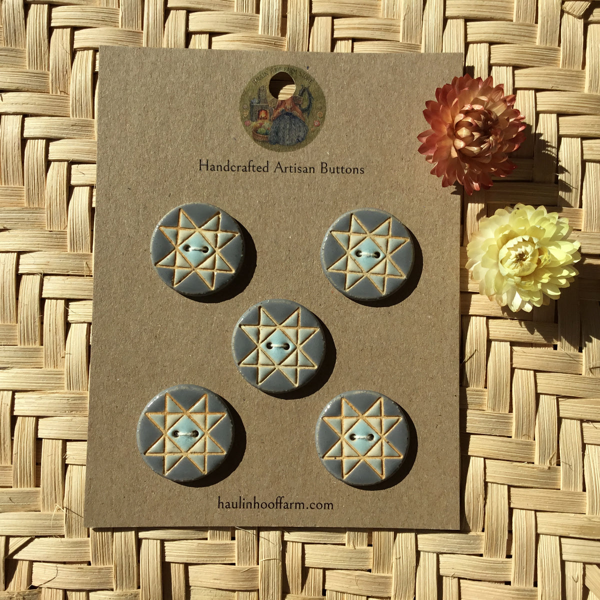 Ohio Star Quilt Button Packs