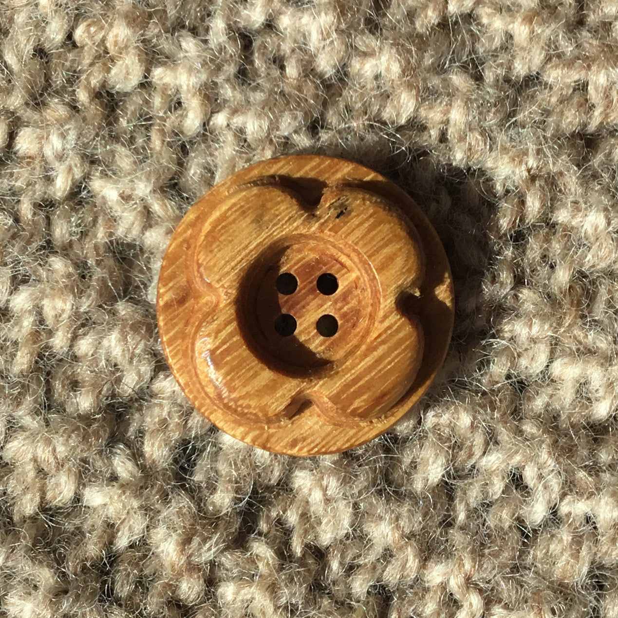 ‘Forest Flowers’ Wooden Buttons  1”