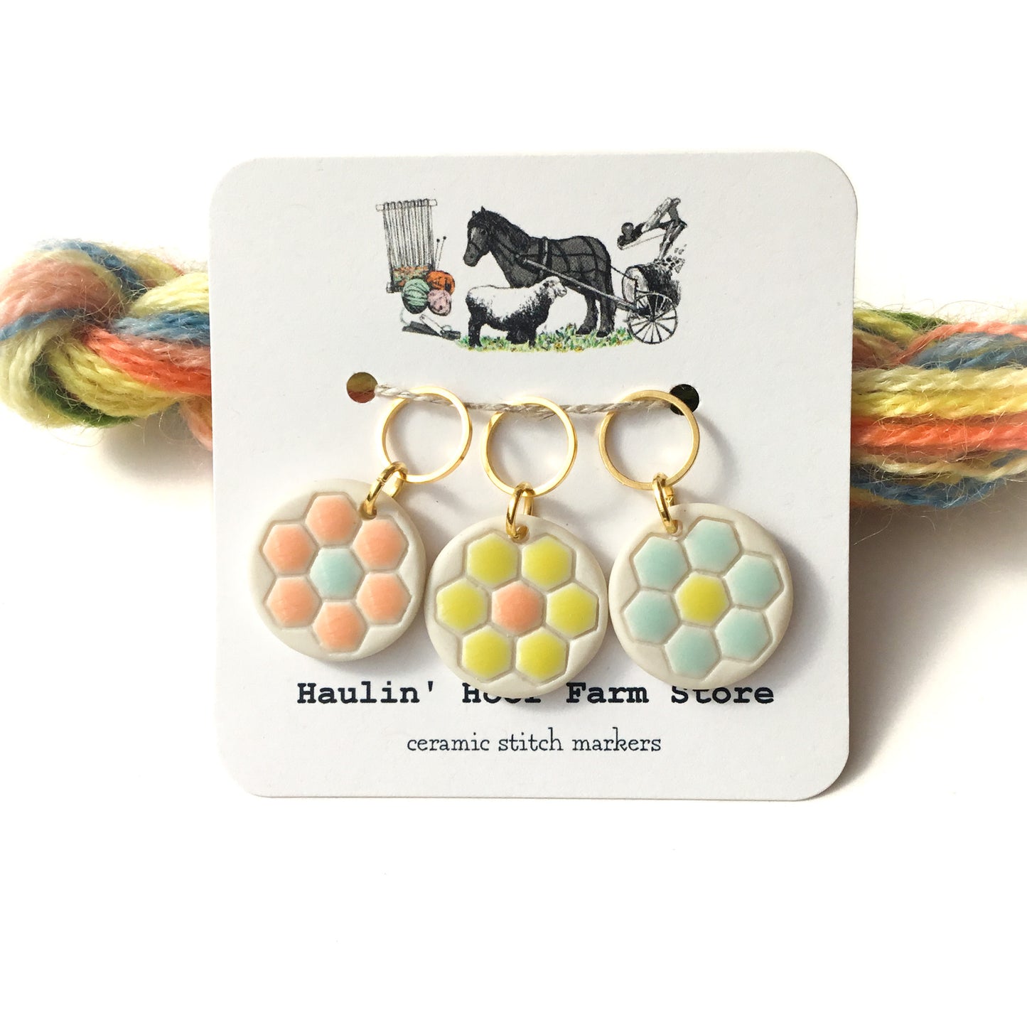 Grandma's Flower Garden Stitch Marker Sets