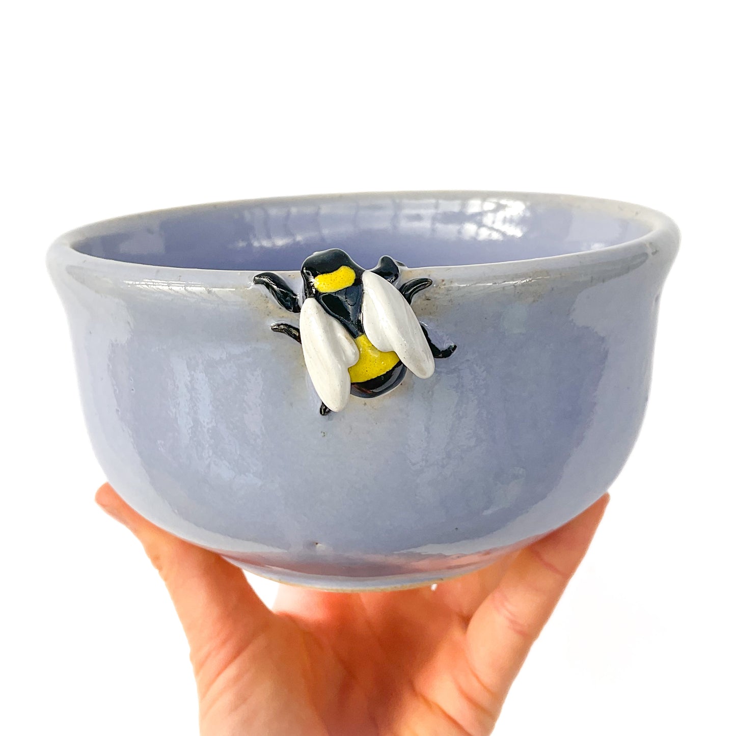 Bumblebee Hand Sculpted Stoneware Bowl