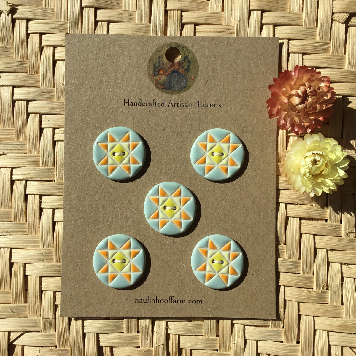 Ohio Star Quilt Button Packs