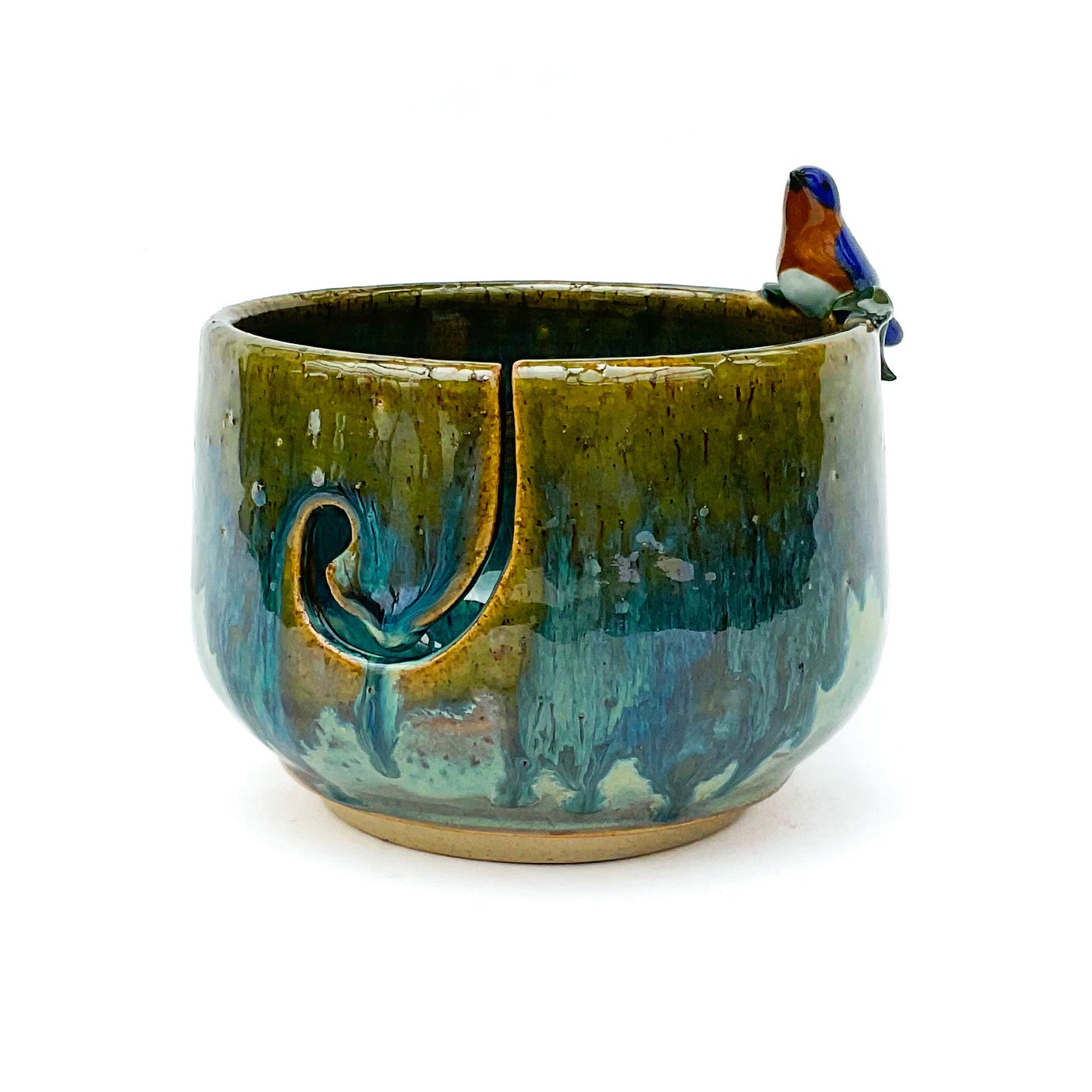 Blue Bird Yarn Bowl