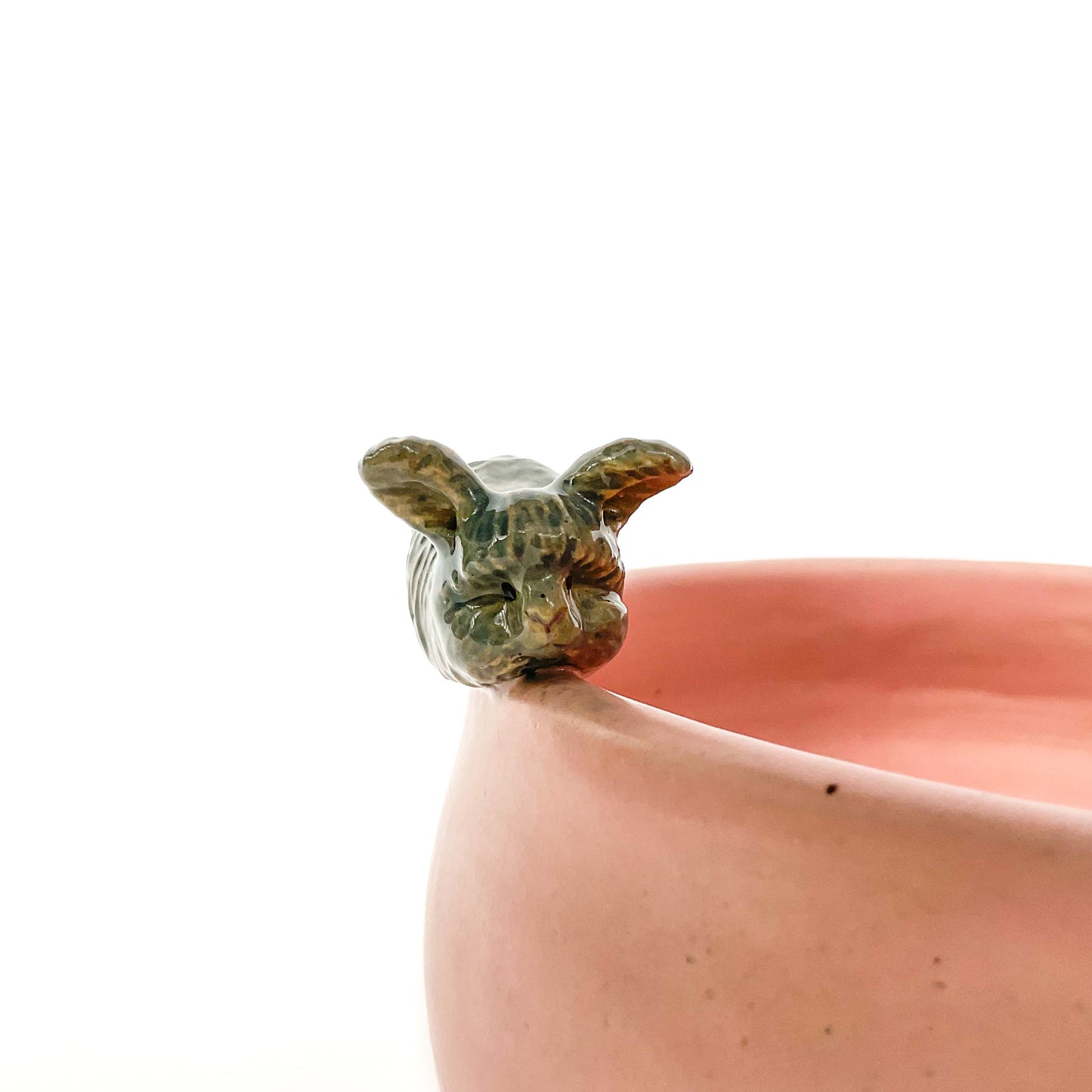 Angora Rabbit Yarn Bowl