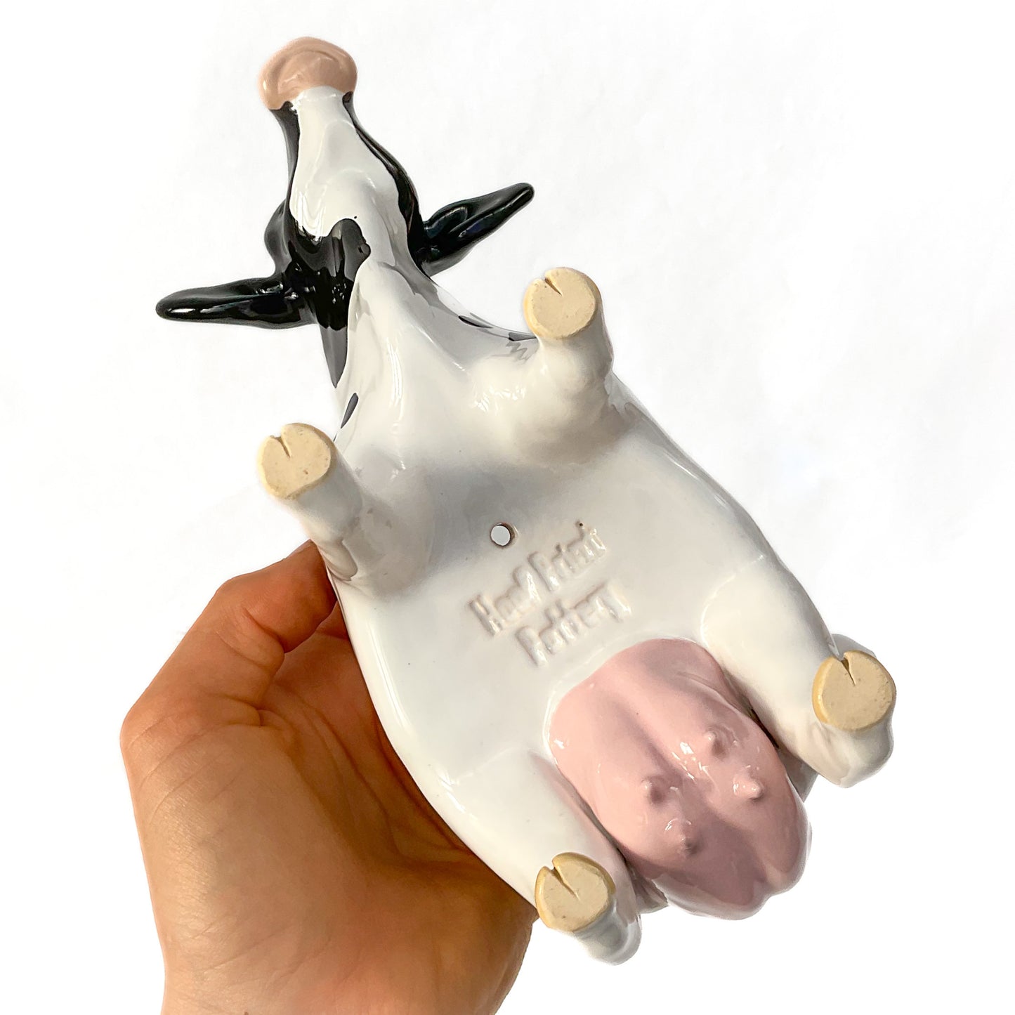 Holstein Friesian Cow Pot