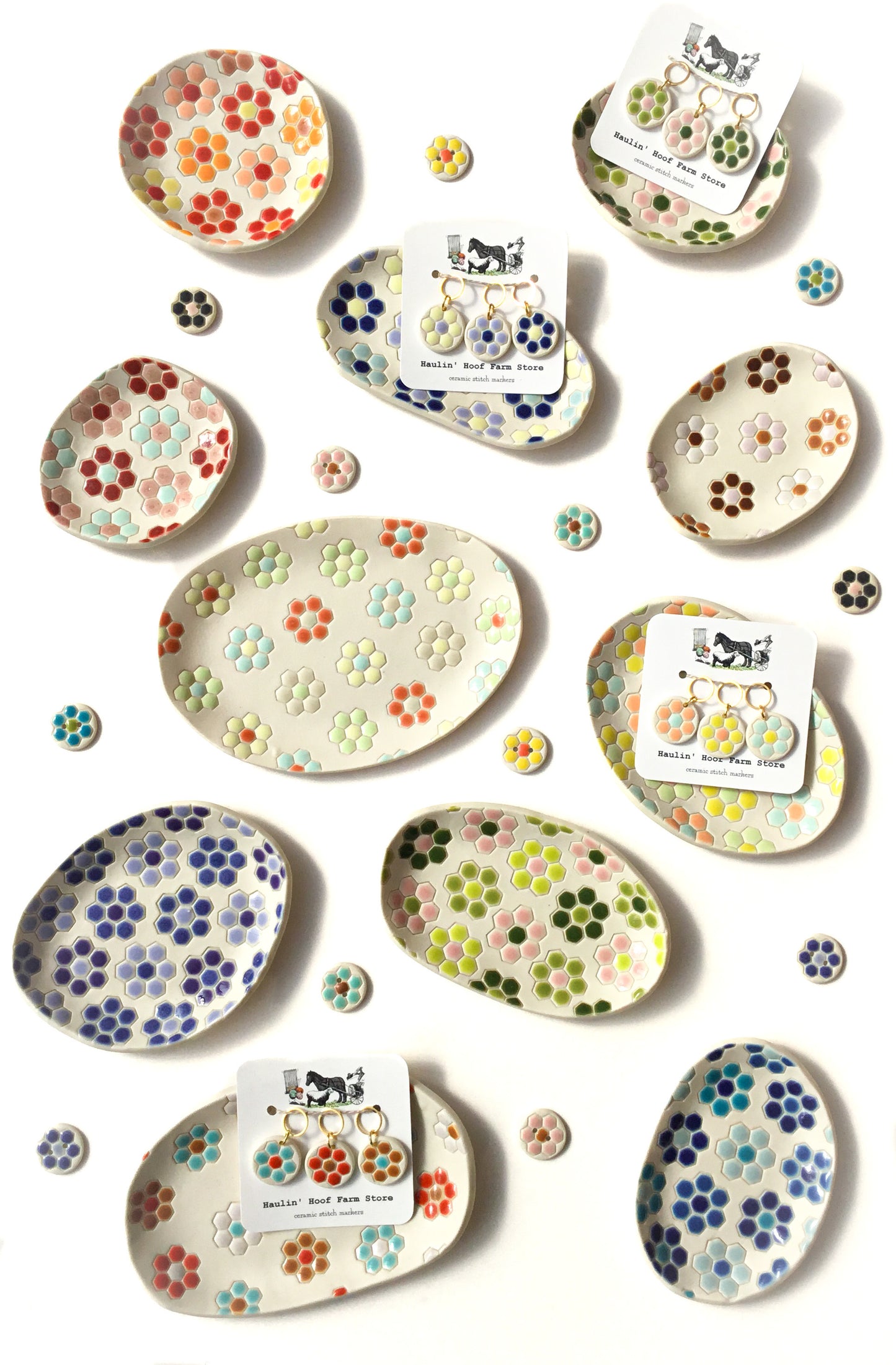 Grandma’s Flower Garden Limited Edition Notion Dishes