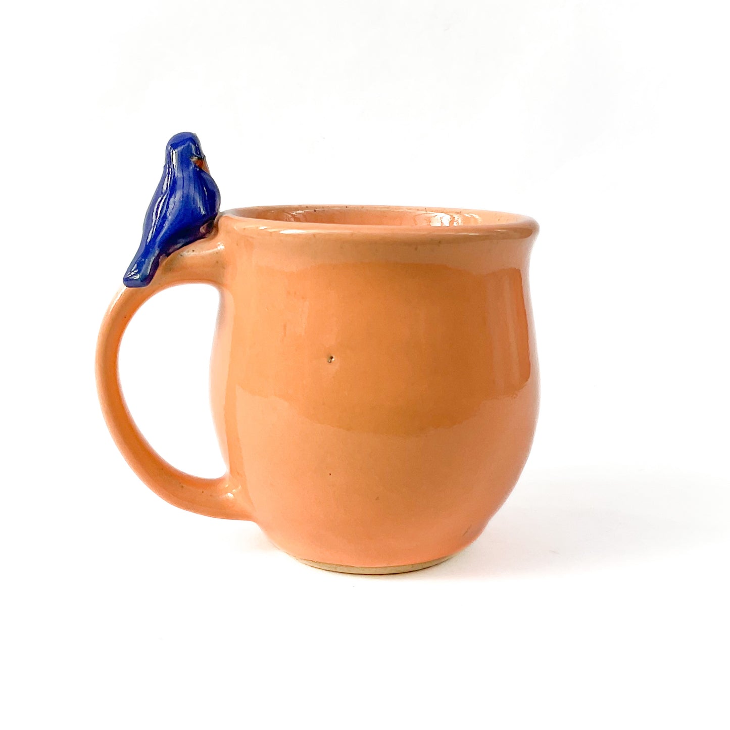 Stoneware Bluebird Mug - 11 ounce Ceramic Mug