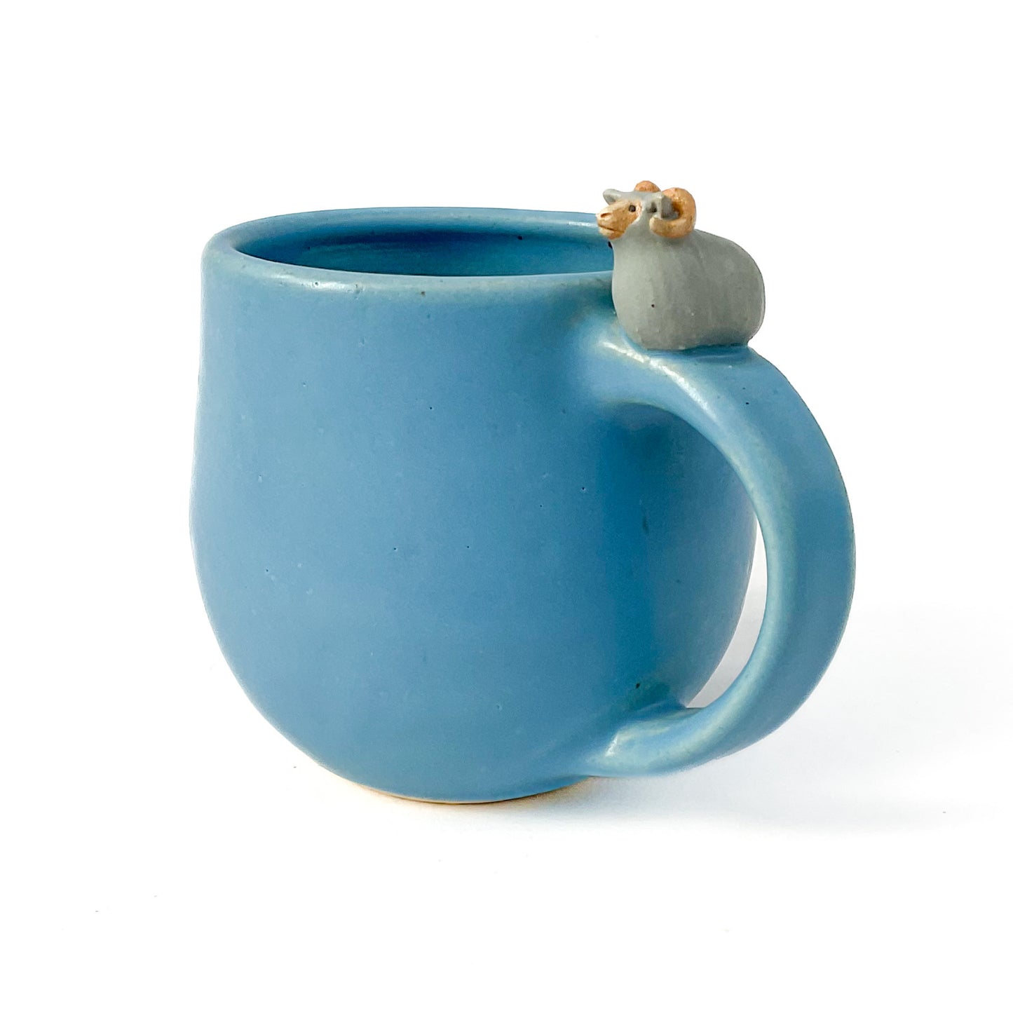 Stoneware Ram Mug - 13 ounce Ceramic Mug