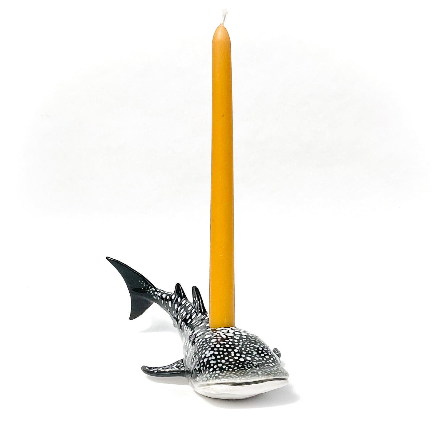 Whale Shark Ceramic Candlestick Holder